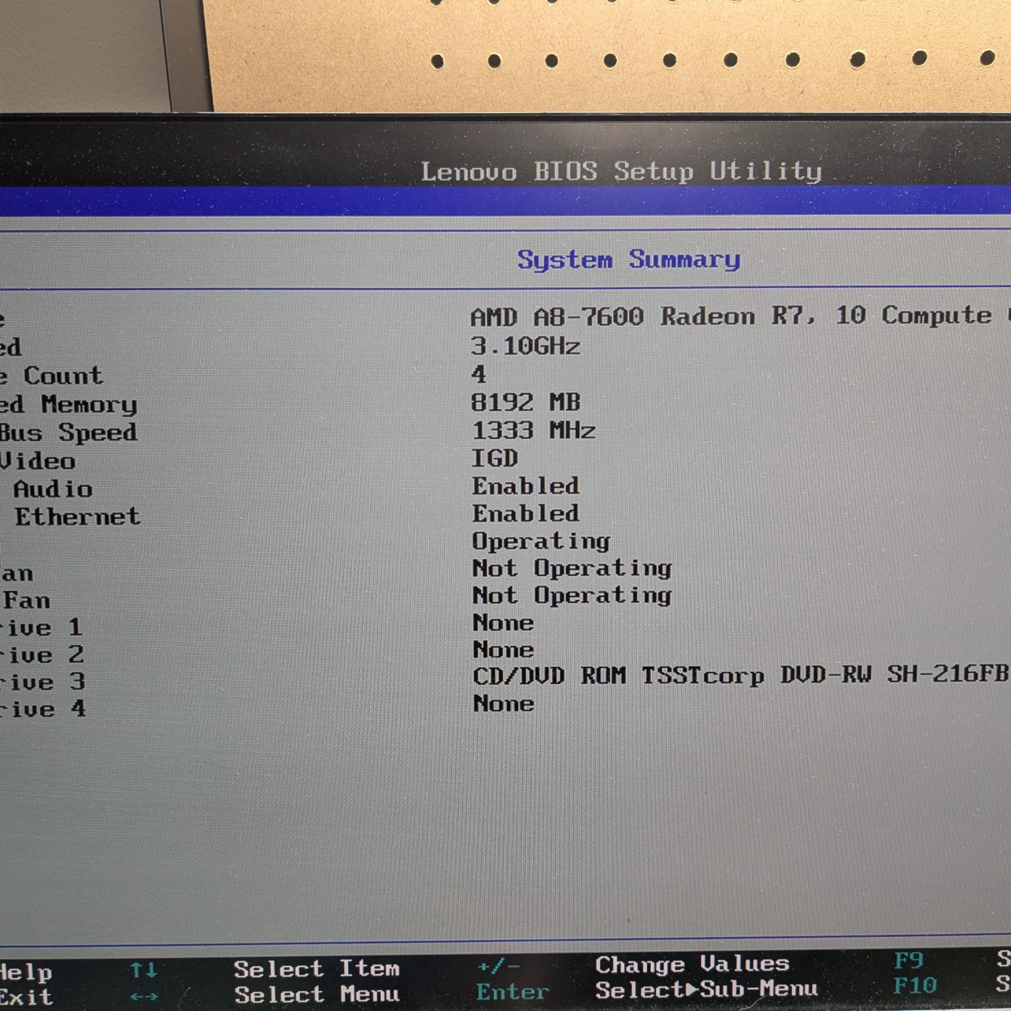 Office PC Barebones | A8-7600 Quad Core, 8GB DDR3 RAM, NO HDD, NO OS | POSTS