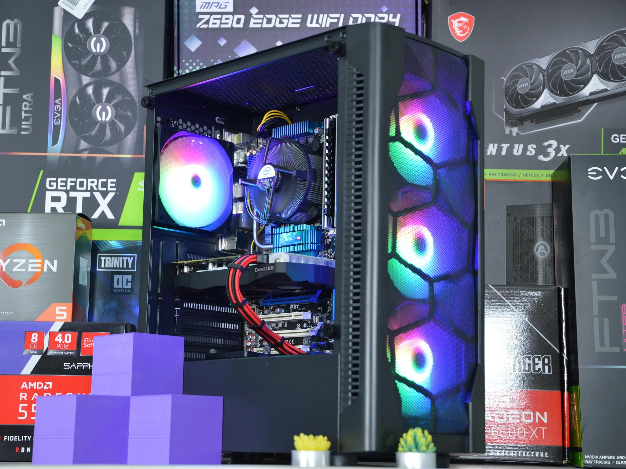 ⚫🌈| GTX 760 | INTEL i7-920 OC | 24GB DDR3 RAM | 250GB SSD + 640GB HDD | Midnight Candy |