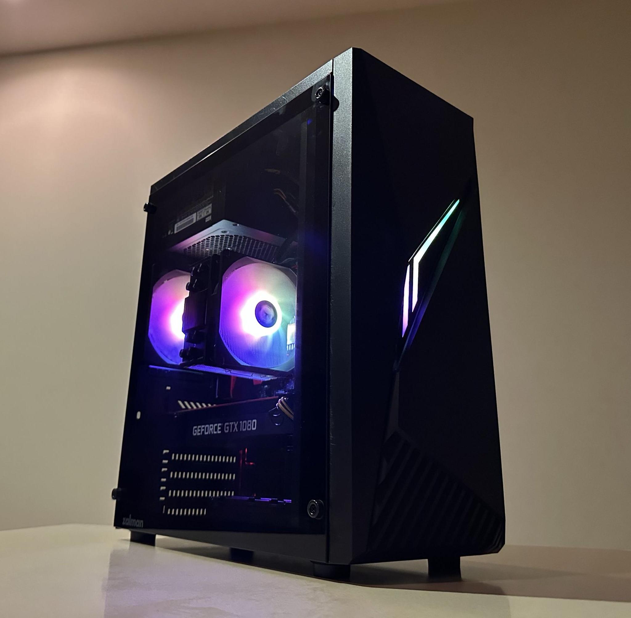 Gaming PC – Intel Core i7-6700K | Lenovo NVIDIA GeForce GTX 1080 | 16GB RAM | 1TB SSD | Win11