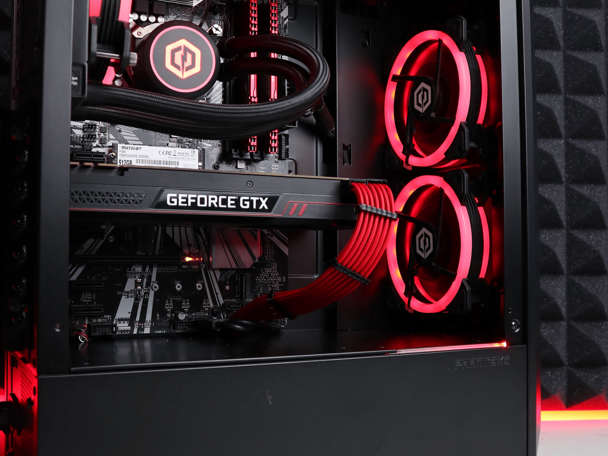 Cherry Bomb | i7 9700K/GTX 1080Ti Gaming PC FREE SHIPPING
