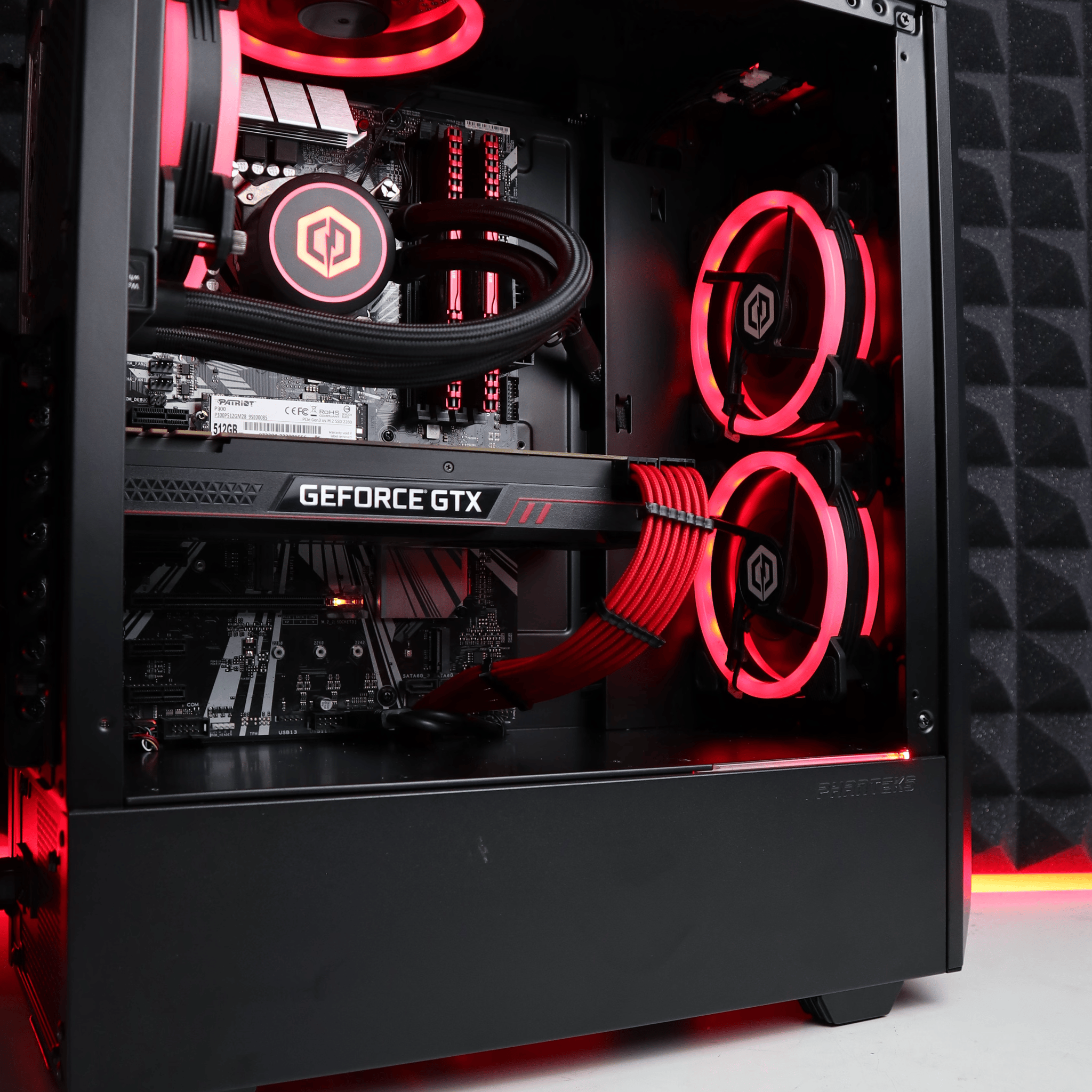 Cherry Bomb | i7 9700K/GTX 1080Ti Gaming PC FREE SHIPPING