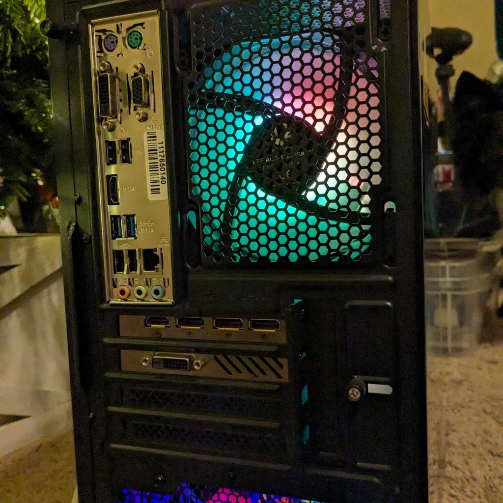 Gaming PC - RGB, Win11, WiFi, i5 6th Gen, 16GB RAM, 480GB SSD, RX 570 4GB GREAT STARTER SYSTEM