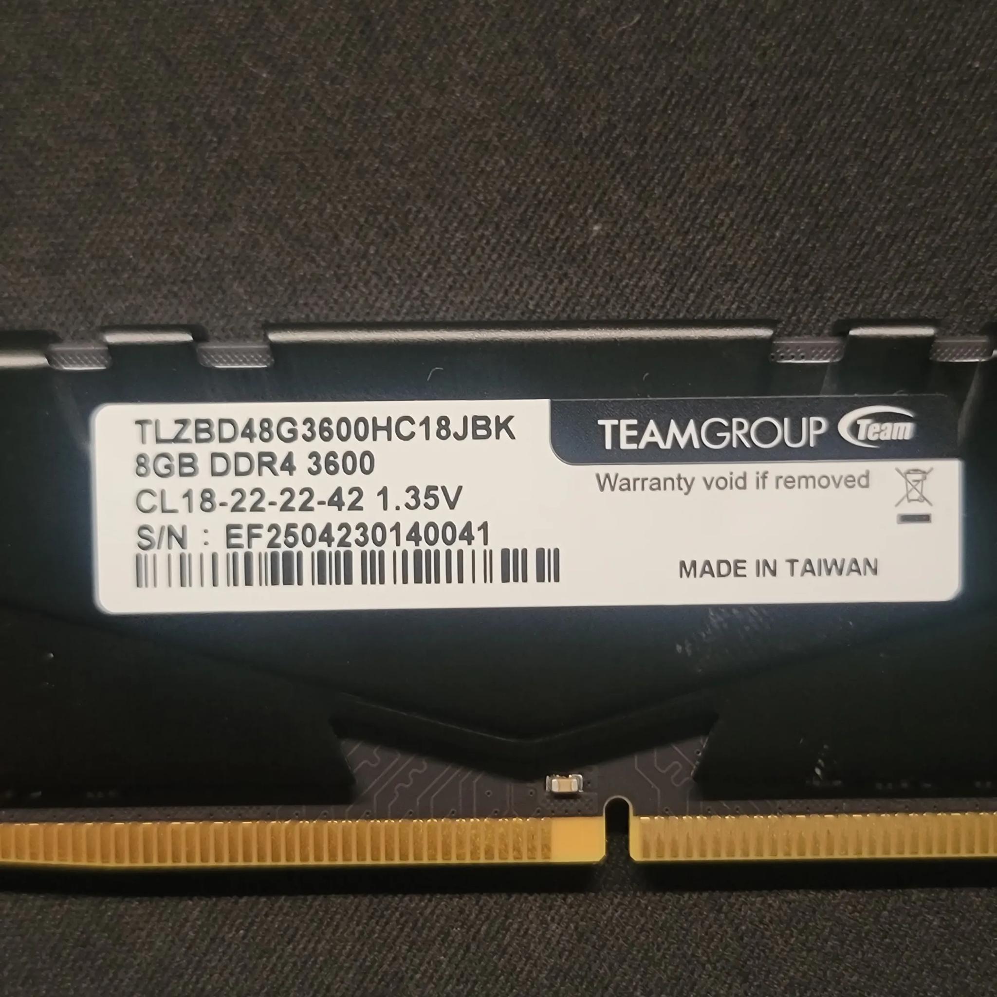 Intel i5-10400F CPU & 16gb DDR4 3600 CL18 RAM