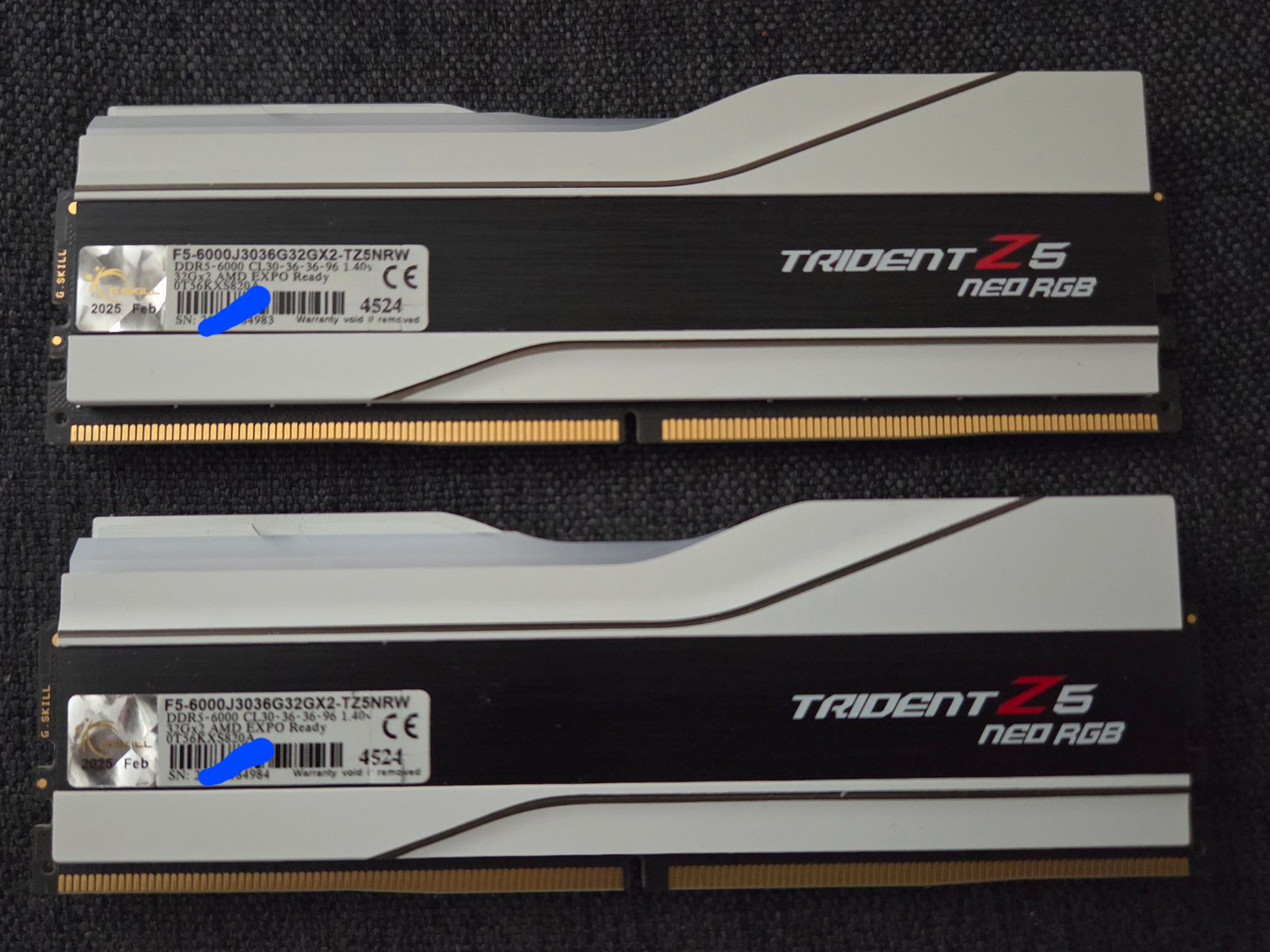 G.Skill Trident Z5 Neo RGB 64GB DDR5-6000 (2x32GB)