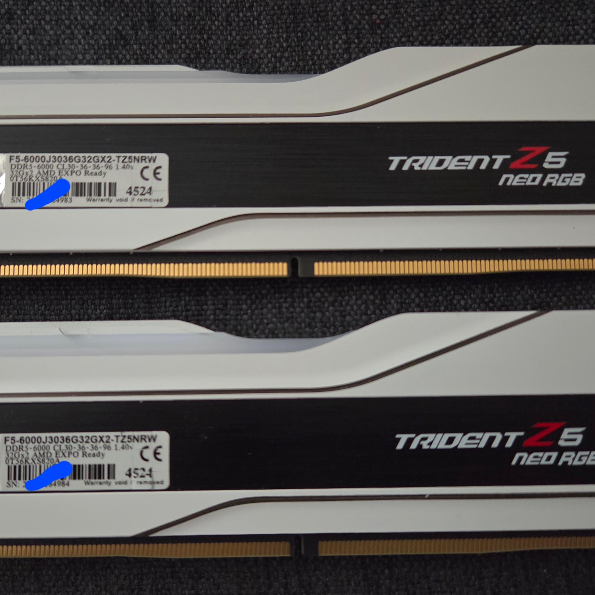 G.Skill Trident Z5 Neo RGB 64GB DDR5-6000 (2x32GB)