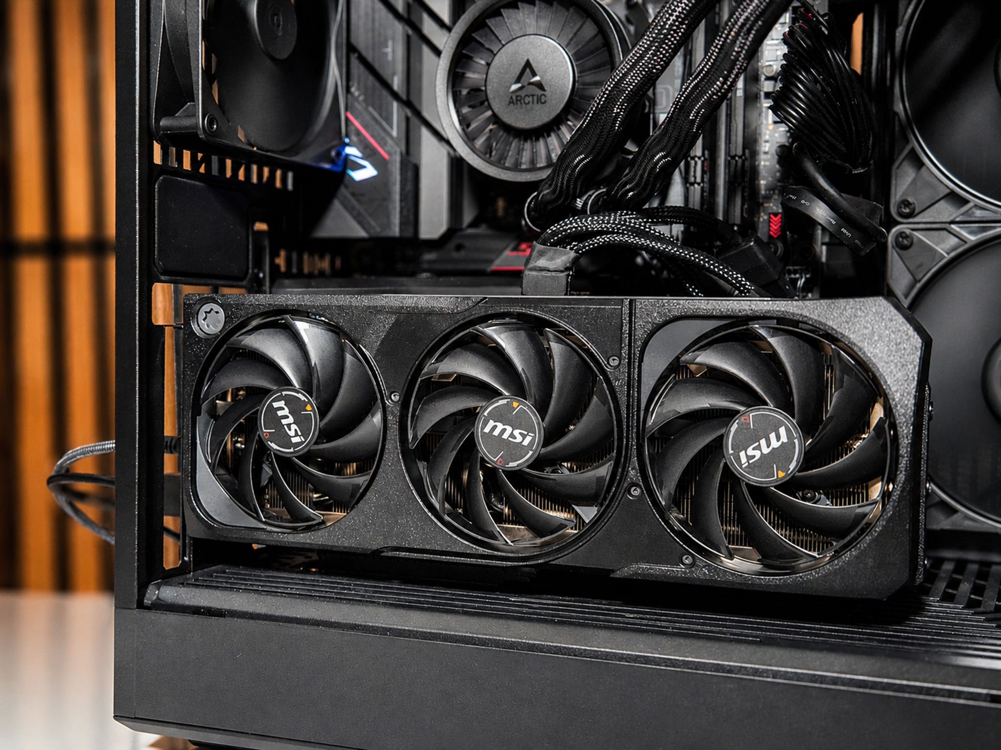 ALL Black V2 | RTX 5080| Ryzen 9 7950x | 32GB DDR5 | 1TB NVME | GOLD PSU | Windows 11 | WIFI
