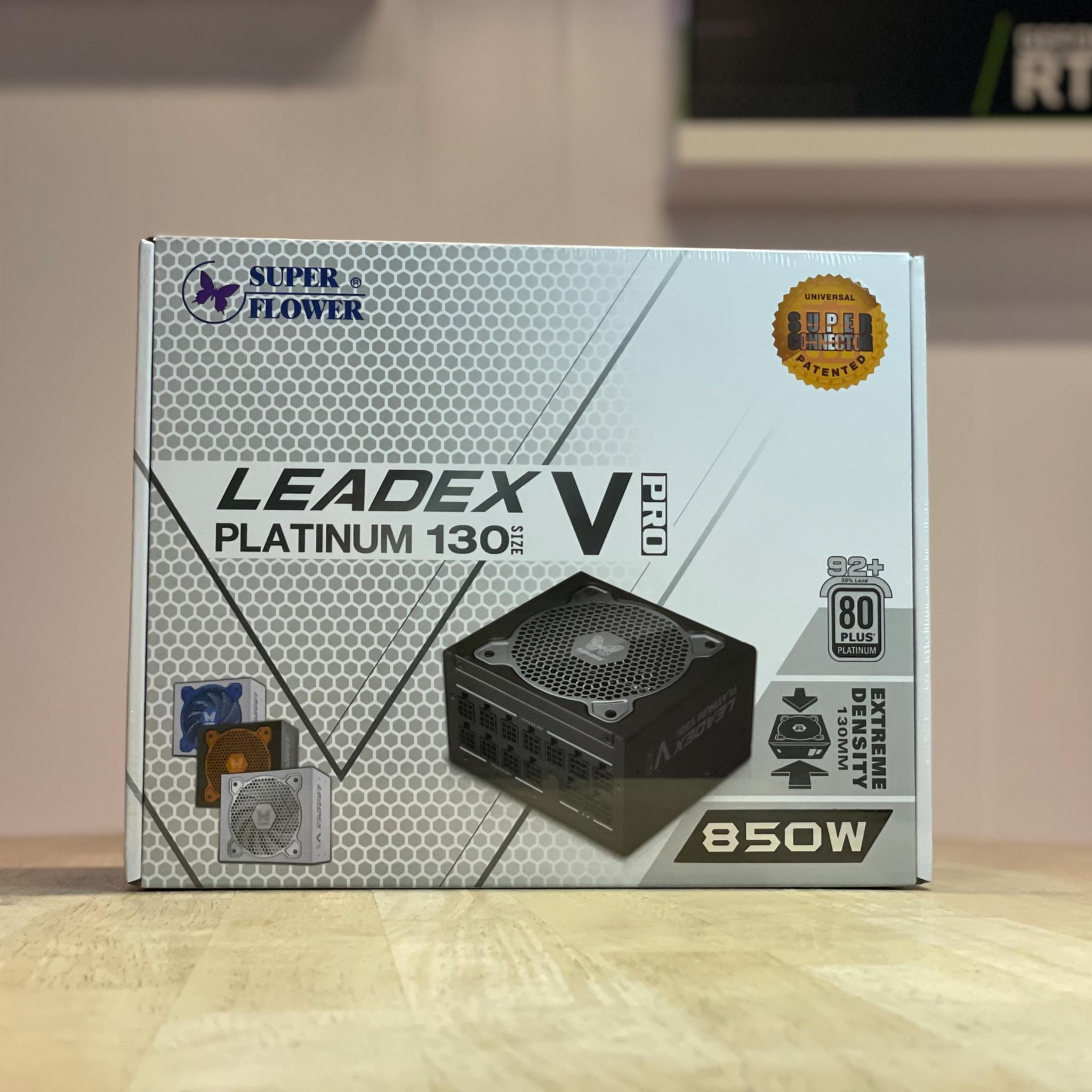 (Brand new sealed) 850W 80+ Platinum Fully Modular Superflower Leadex White Edition