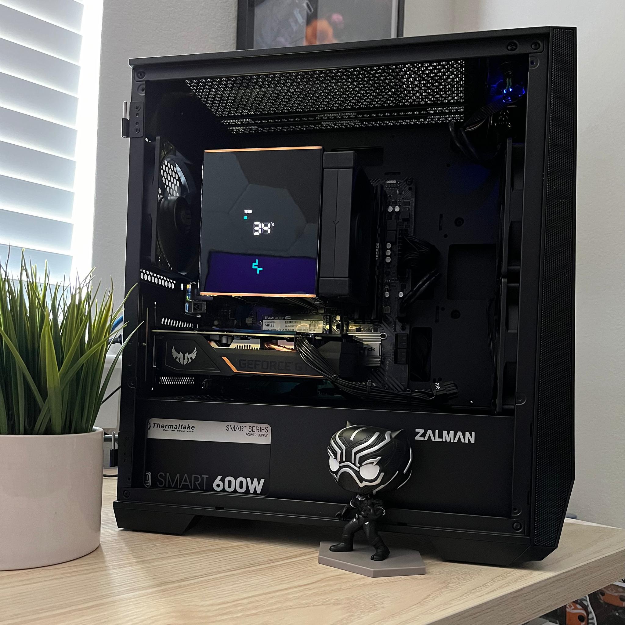 **SUMMER SALE** "PANTHER" CUSTOM PC | RYZEN 5 5500 | GTX 1660 TI | RAM DDR4 16GB | WIN 11 PRO