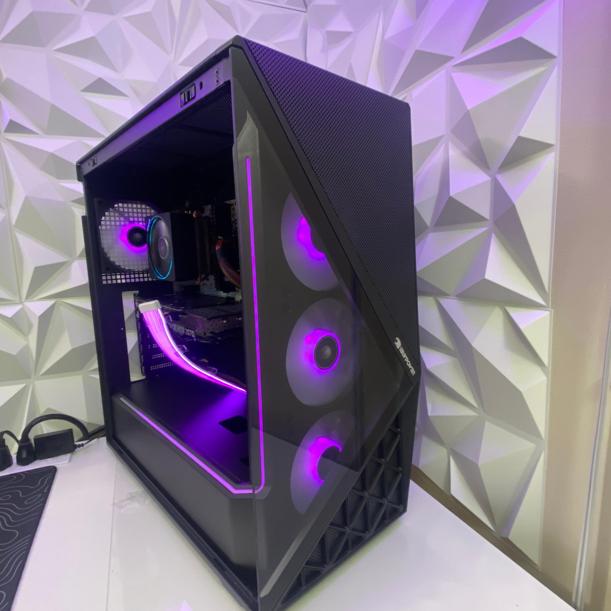 ⚪️ RTX Gaming Rig | Ryzen 7 3700X | RTX 2070 Super | 16GB RAM | 1TB SSD