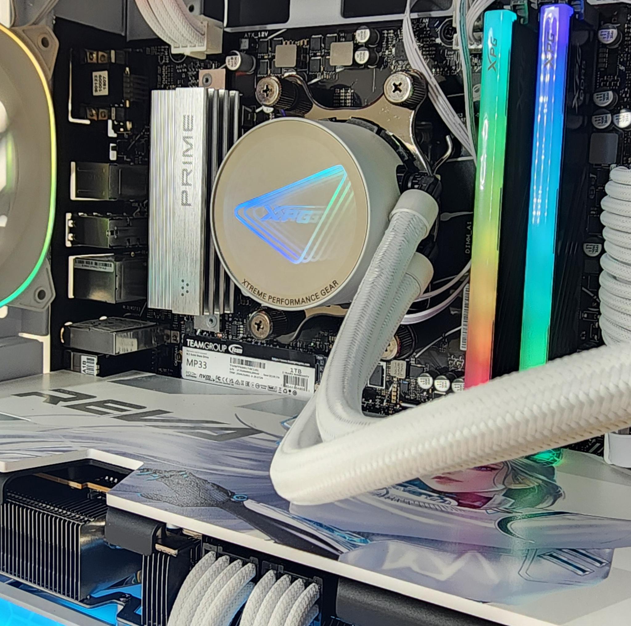 Gaming PC Ryzen 7 7700 32GB RAM 1TB SSD RX 9070 XT 16GB Windows 11 Computer