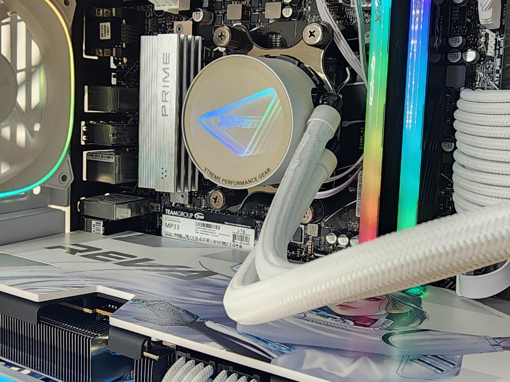 Gaming PC Ryzen 7 7700 32GB RAM 1TB SSD RX 9070 XT 16GB Windows 11 Computer