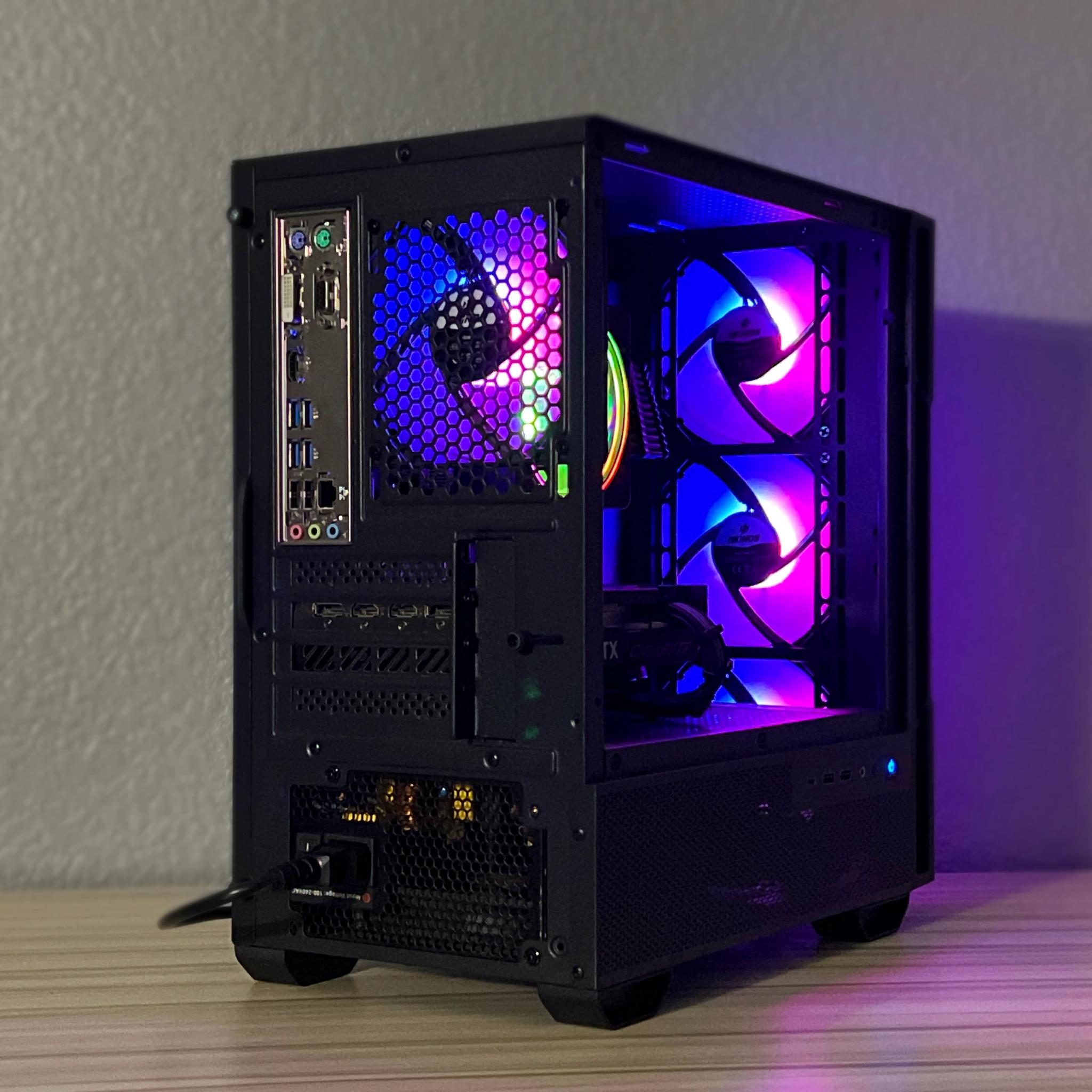 🔥 RTX 4060 Performance Gaming PC - Ryzen 7 2700x, 16gb, 1tb NVME
