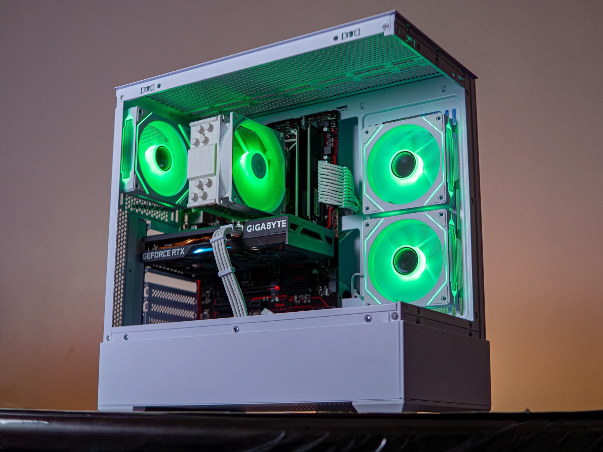 👾RTX 3060Ti + Ryzen 5 3600 White Gaming PC | Wifi + BT👾