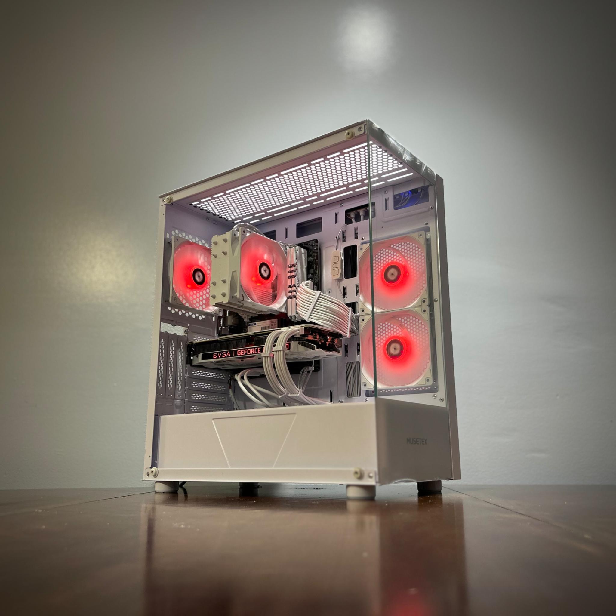 🔘⚪️ ARCTIC-HALO ⚪️🔘 GAMING PC | 1440p | RTX 2080 8GB