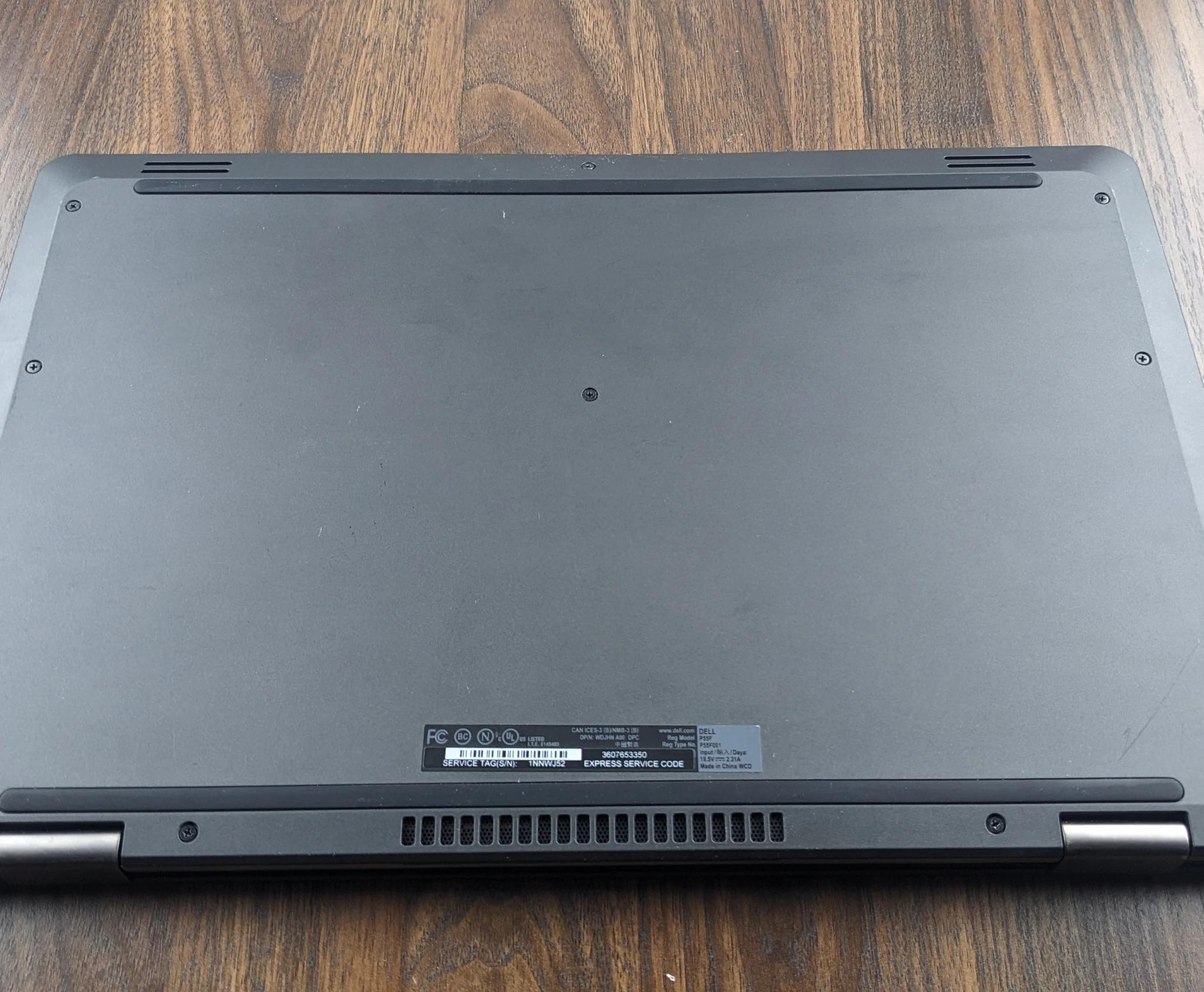 15.6" Dell Insperion 7558 2 in 1, i7-5500u, 8GB Ram, 240GB SSD