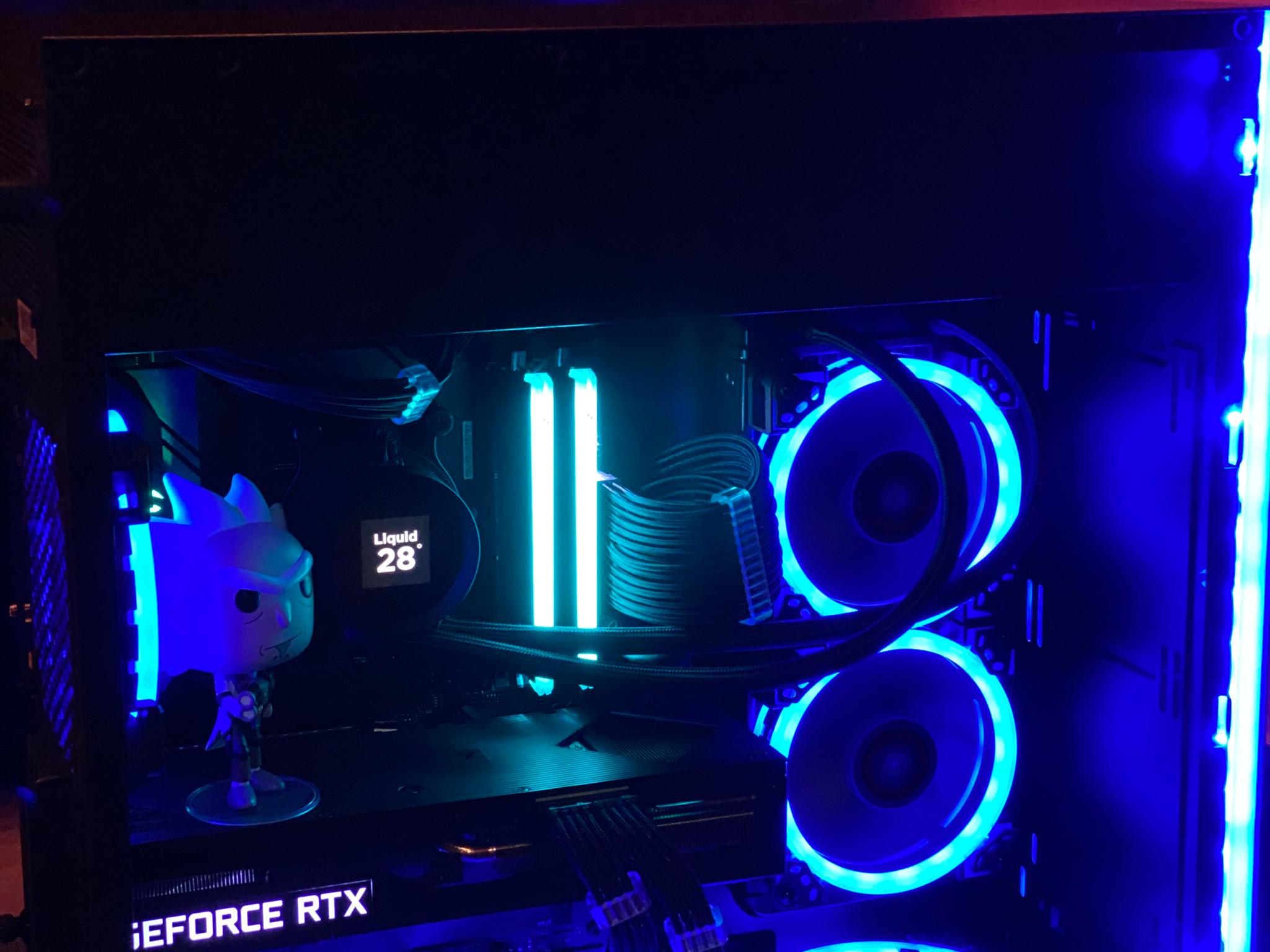 High End Gaming PC|| RTX 3080| Ryzen 7 5800X| 32GB DDR4 RGB RAM| 1TB NVMe|LCD Liquid Aio|Windows 11