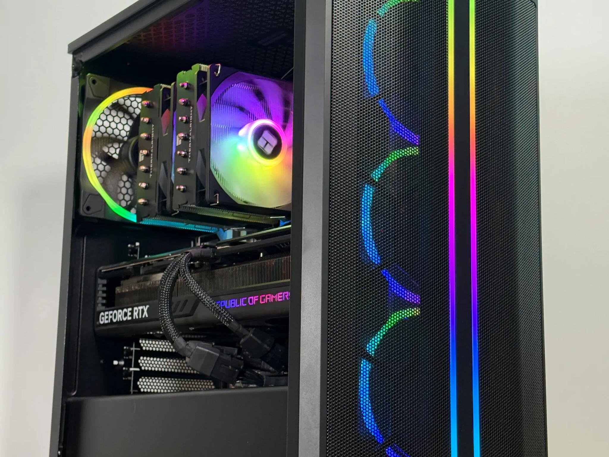 RTX 4080 Rzyen 7800x3d Gaming PC