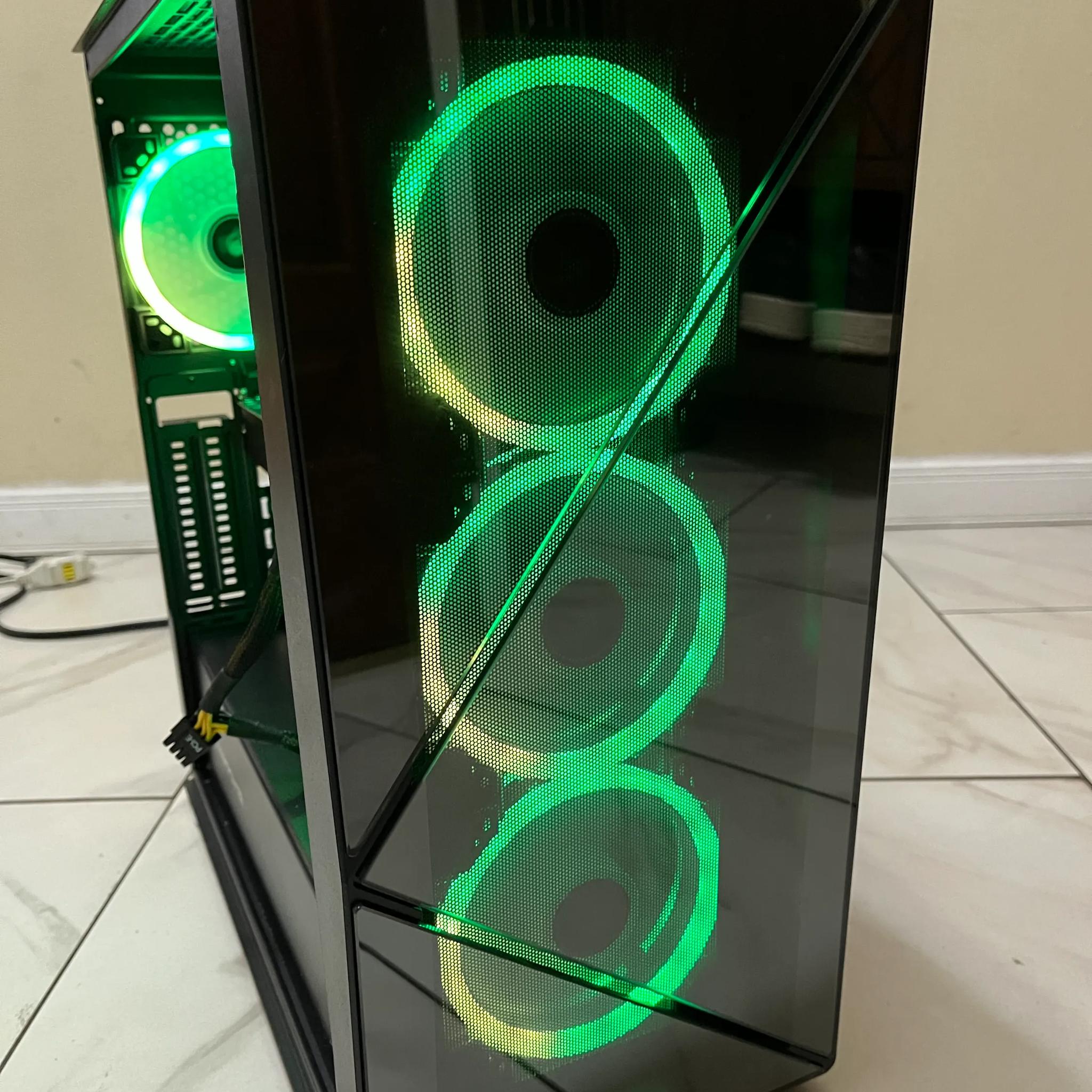 🟢🔵Budget Gaming PC– RGB Case w/ Remote- Intel i5-7400, GTX 1060, 512GB SSD & 12GB RAM 🔥🖥️