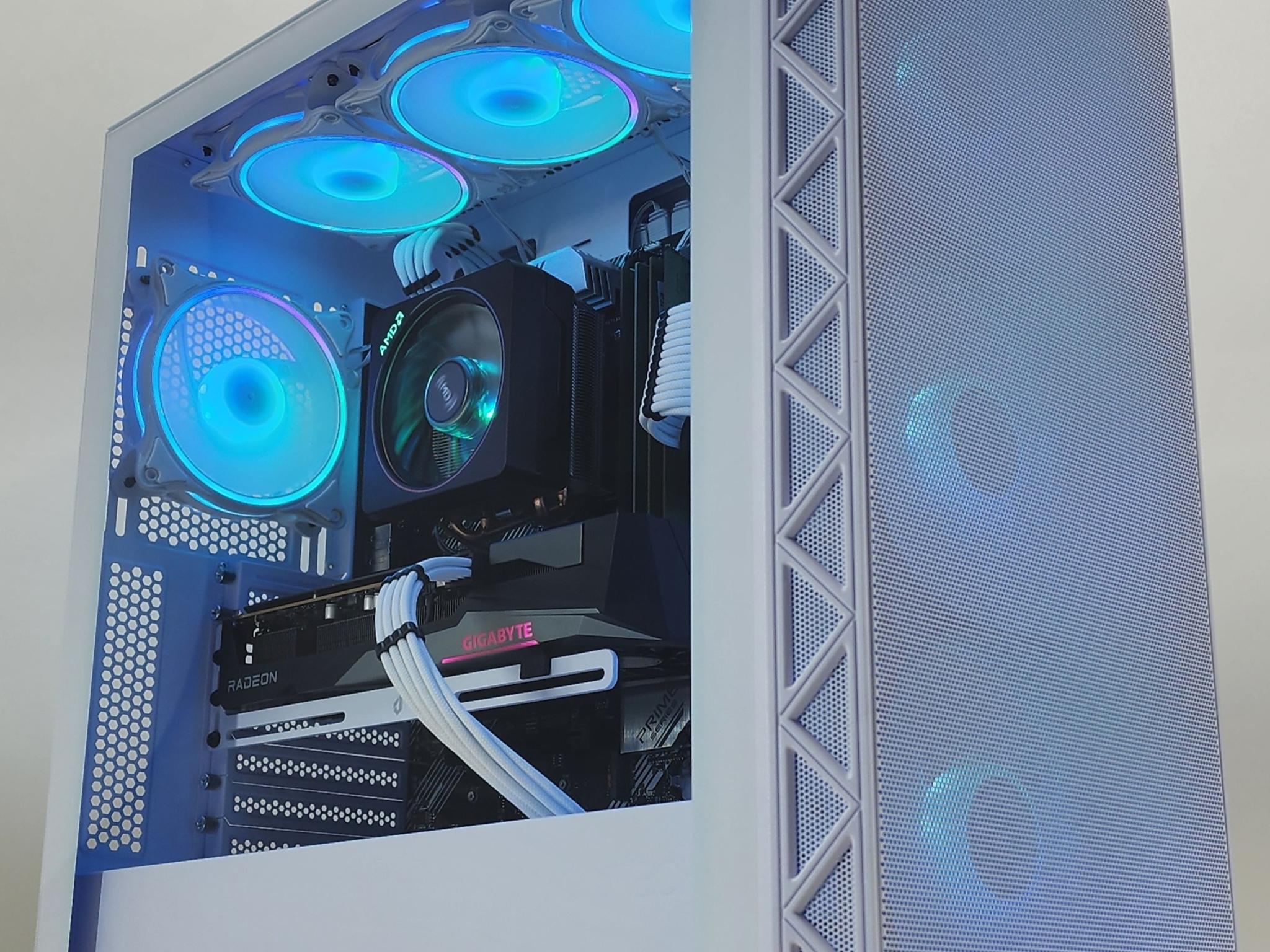 Gaming PC Ryzen 5 5500 16GB RAM 1TB SSD RX 7600 8GB Windows 11 Computer