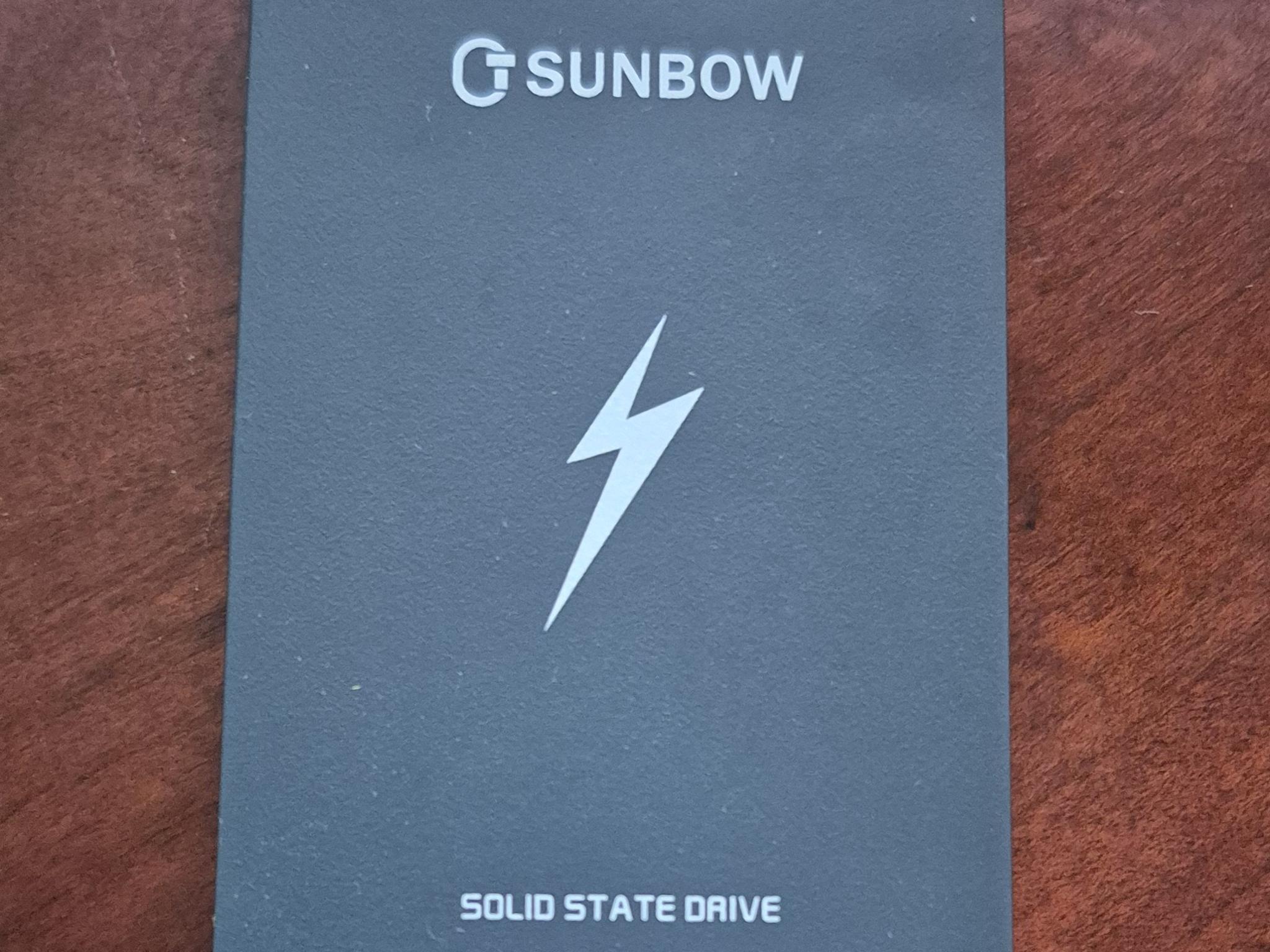 1TB Sunbow SSD 3d NAND 1024m Cache Performance Boost SATA III