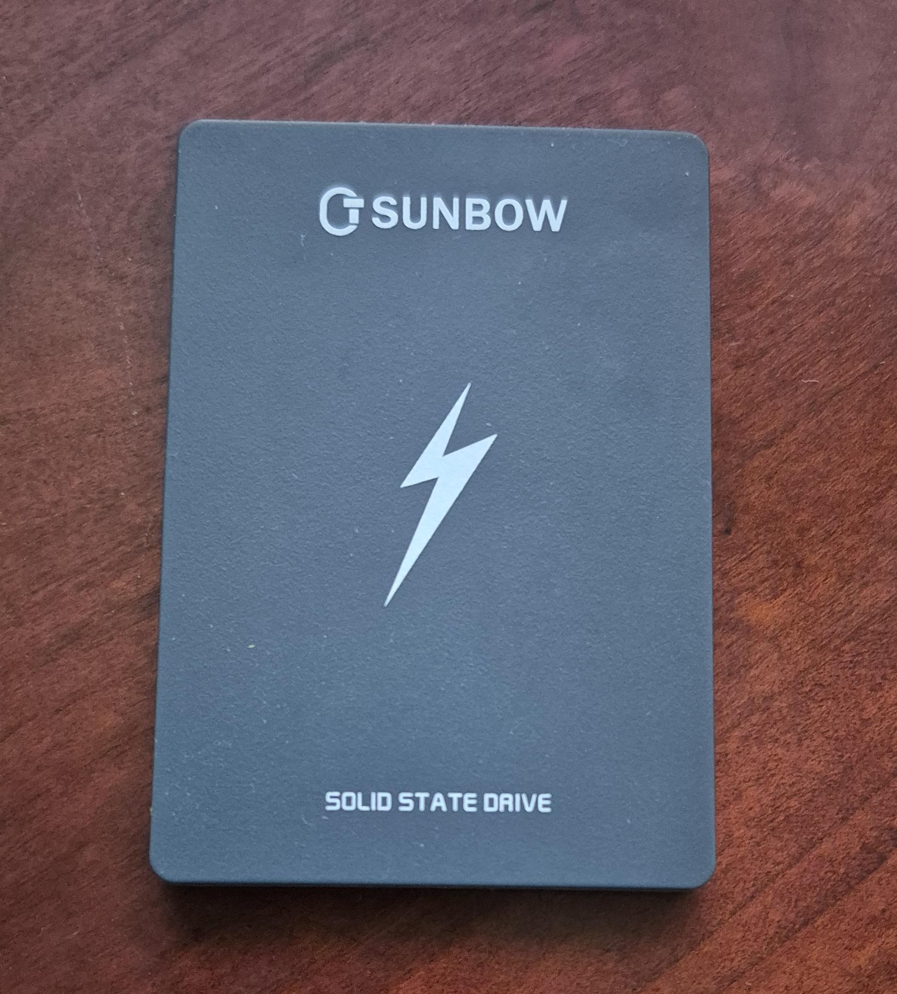 1TB Sunbow SSD 3d NAND 1024m Cache Performance Boost SATA III