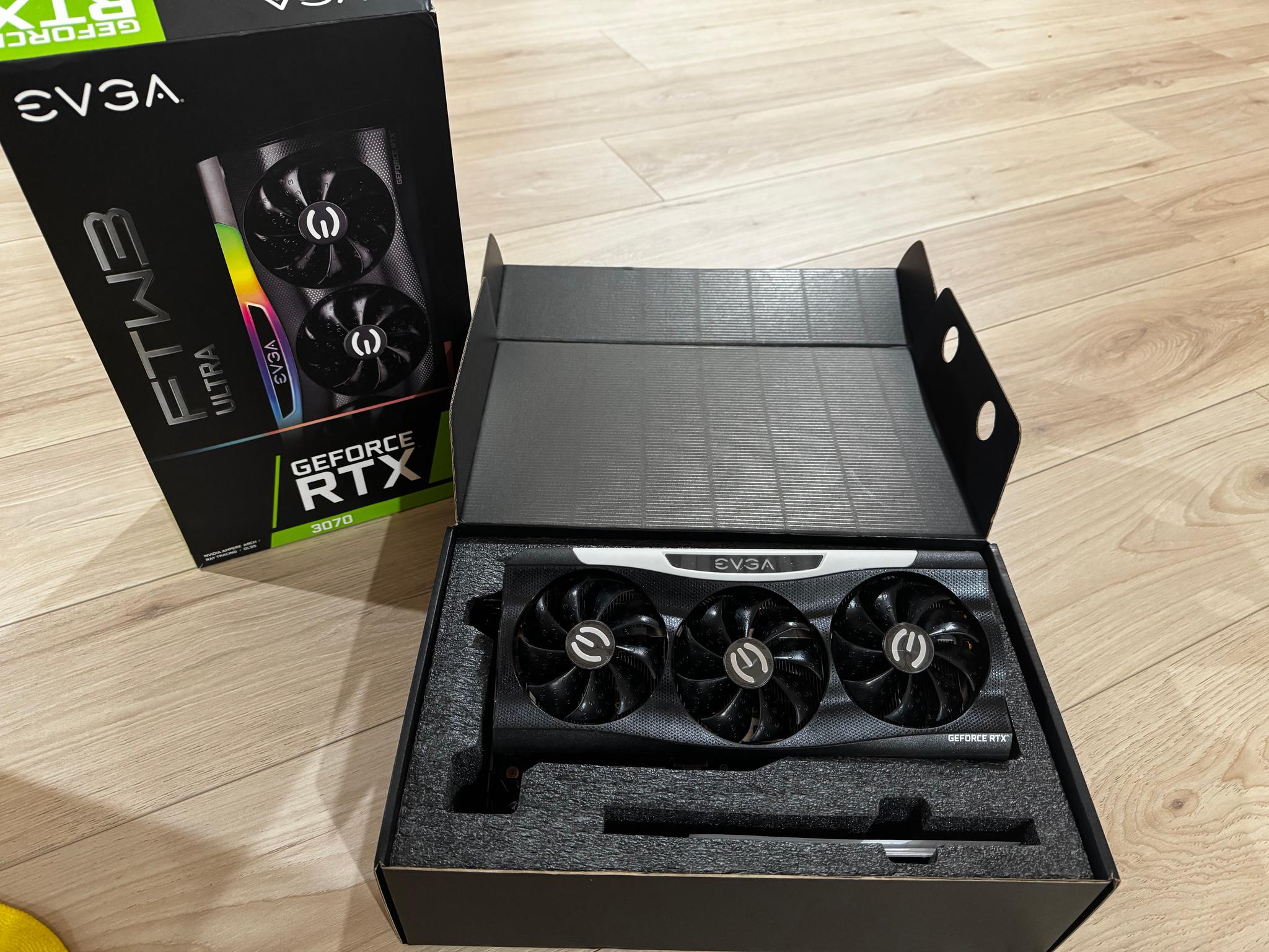 EVGA RTX 3070 FTW3 Ultra Gaming 8GB GDDR6 (08G-P5-3767-KL)