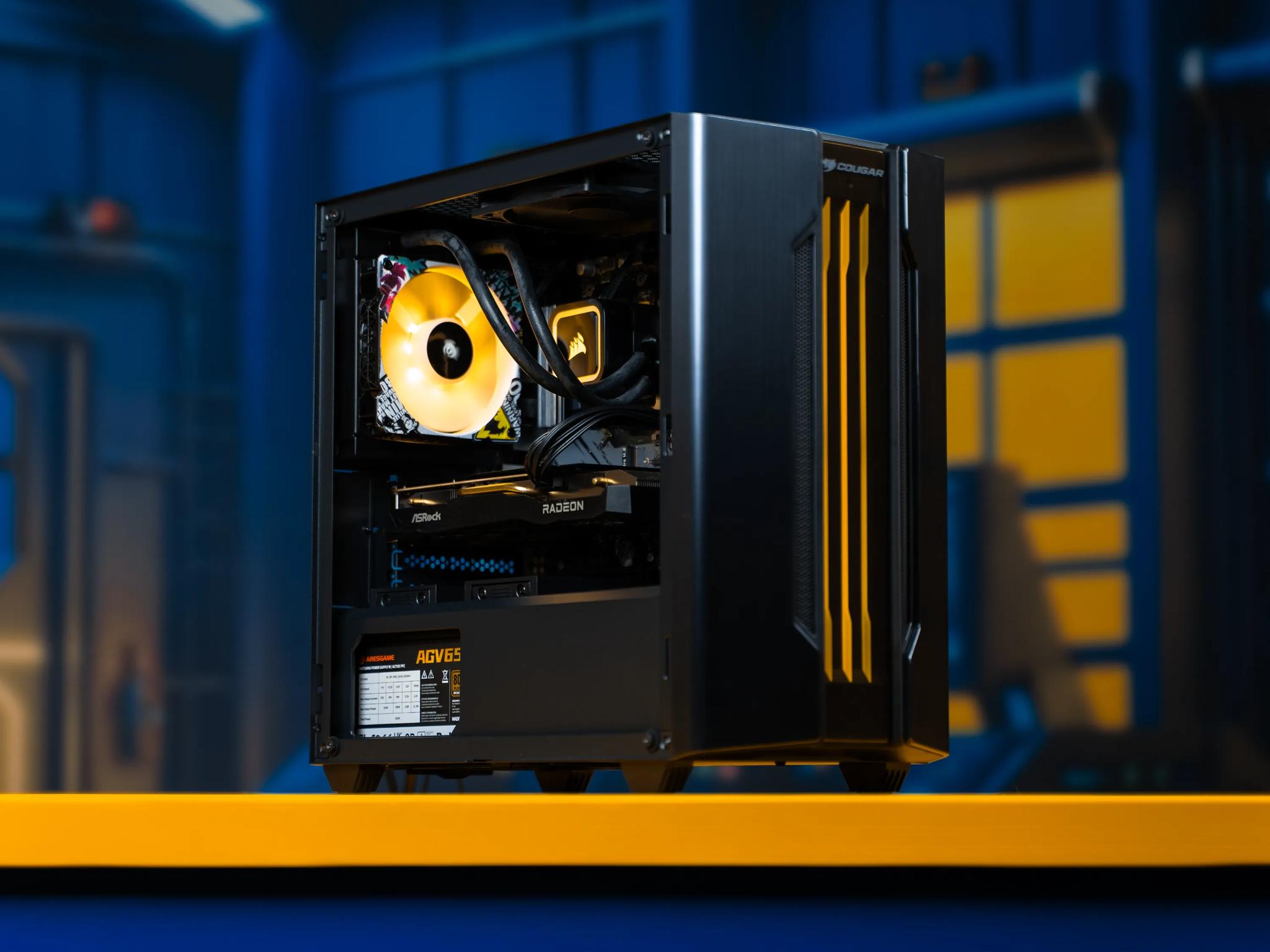 “Scolytinae” RX 7600 Ryzen 5 16GB Windows 11 .5TB Gaming PC Powerhouse