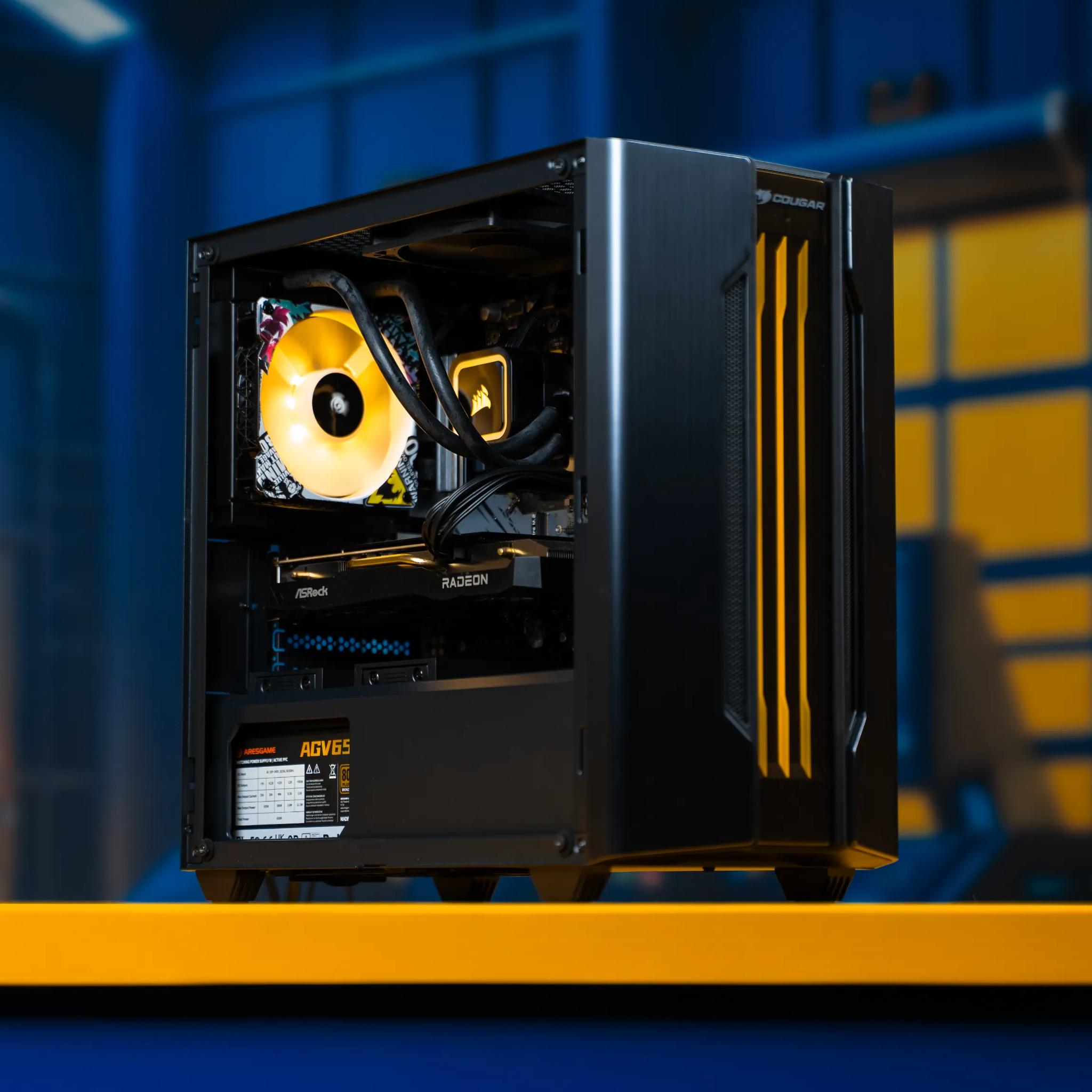 “Scolytinae” RX 7600 Ryzen 5 16GB Windows 11 .5TB Gaming PC Powerhouse