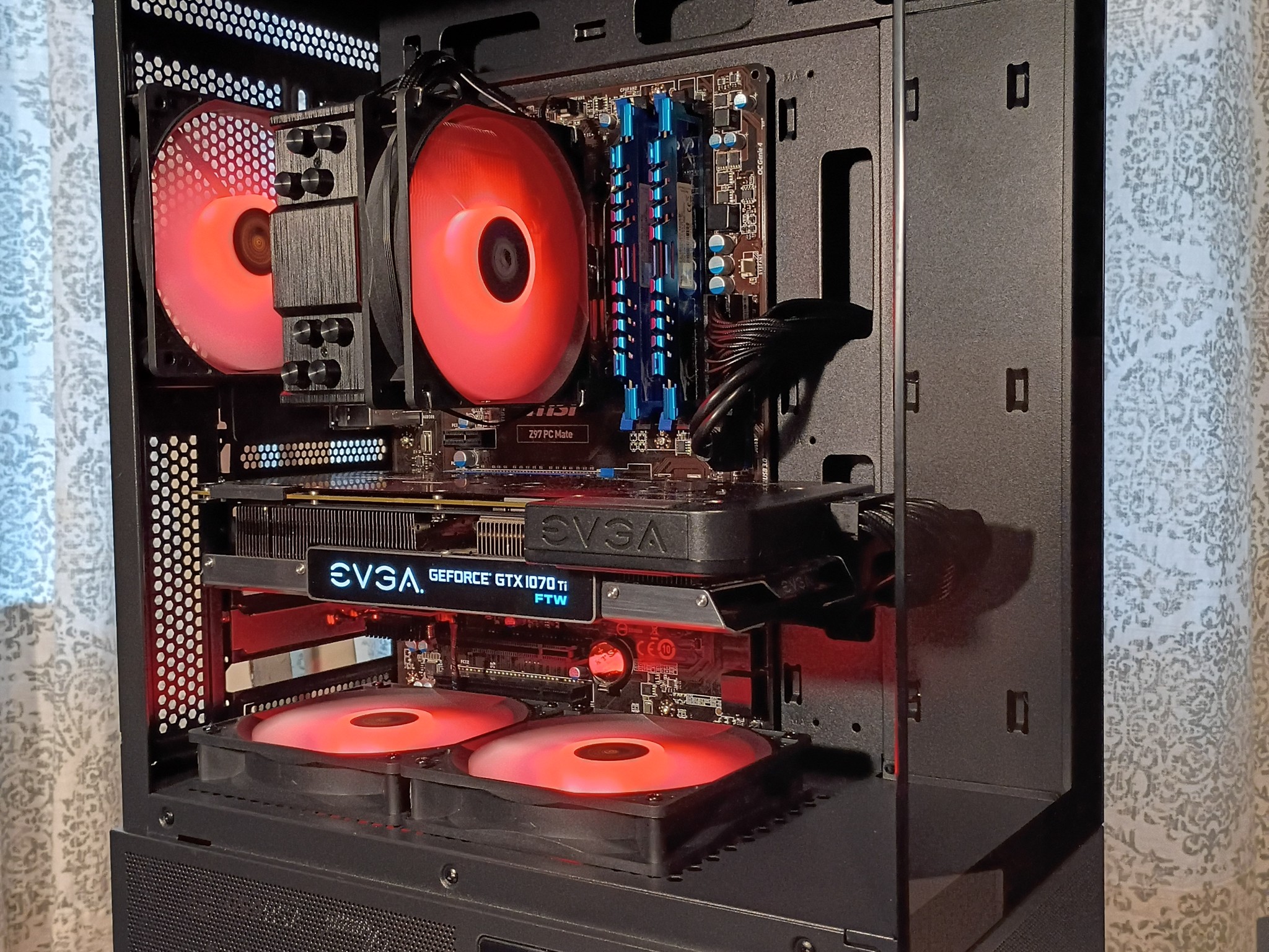 ⚡️ Nvidia 1080p Intel 4.0GHz Gaming PC – EVGA GTX 1070 Ti | G.SKILL 16GB RAM | ARGB | FAST BOOT ⚡️
