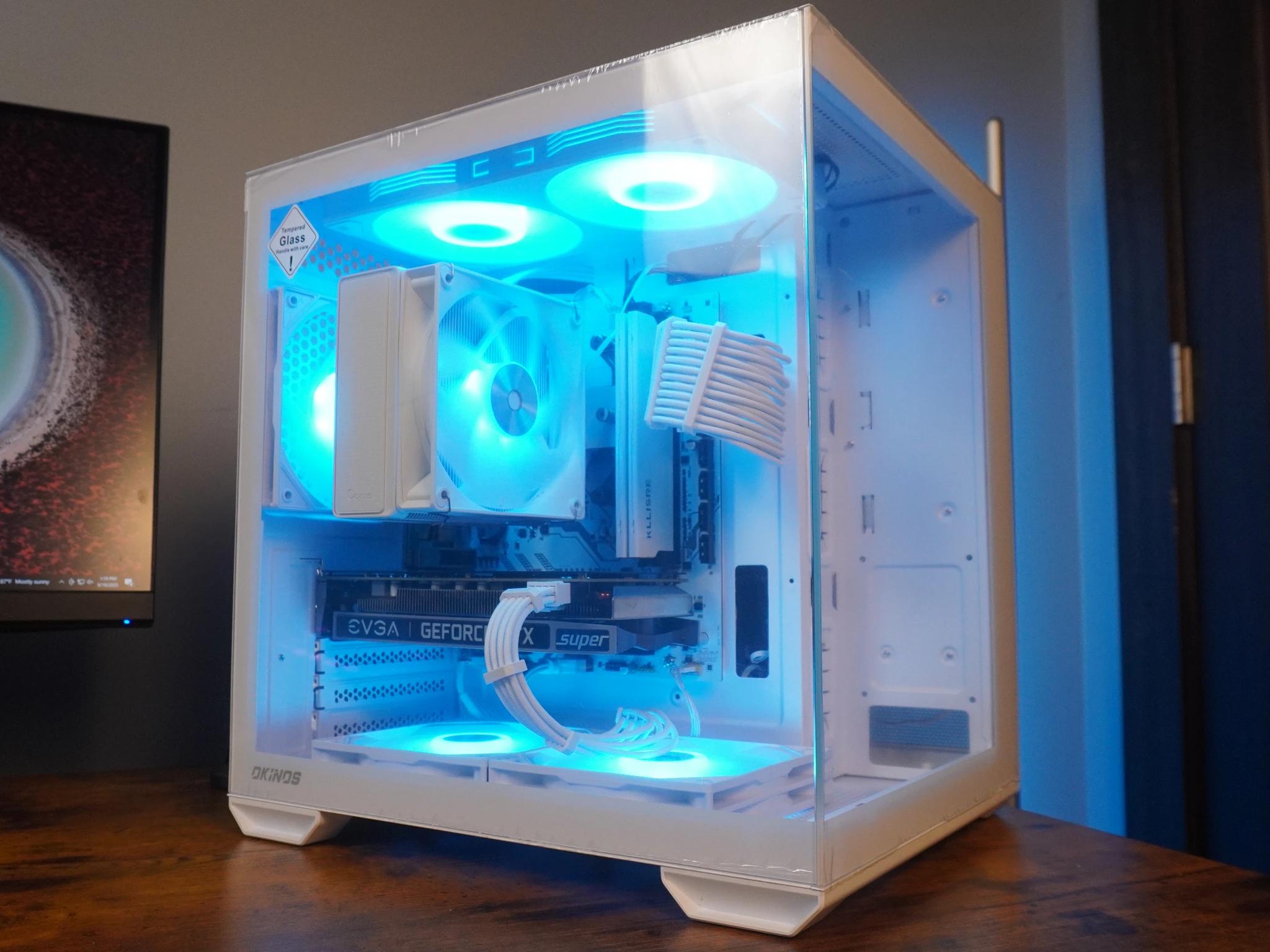 ?ALL-WHITE? 1080p GAMING MACHINE ?GTX 1660 Super ? Ryzen 5 
