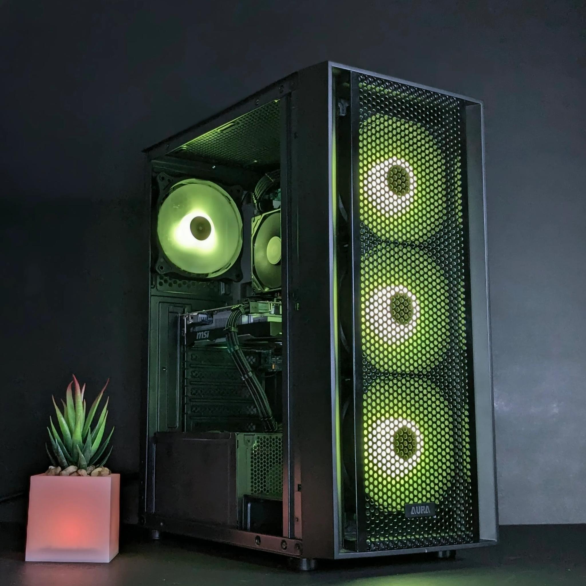 🔫💵@1080p Budget Gaming PC⚫️ GTX 1650⚫️I7-2600K⚫️16GB RAM⚫️500GB SSD⚫️