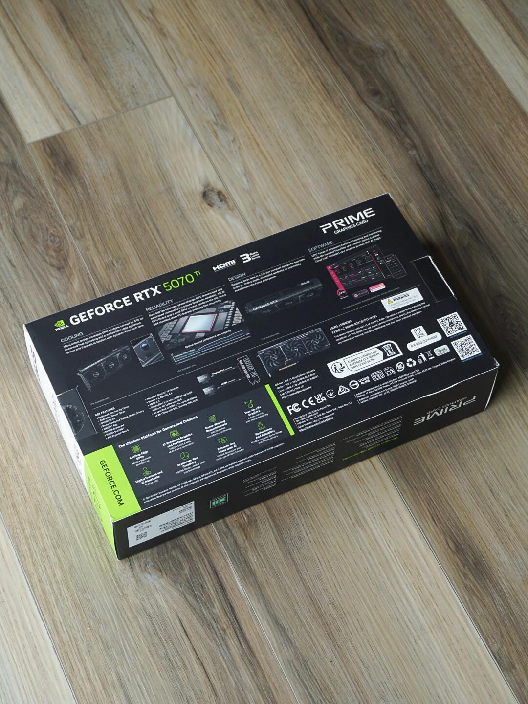ASUS PRIME GeForce RTX 5070Ti - 16GB GDDR7 PCI Express 5.0 | NEW & SEALED