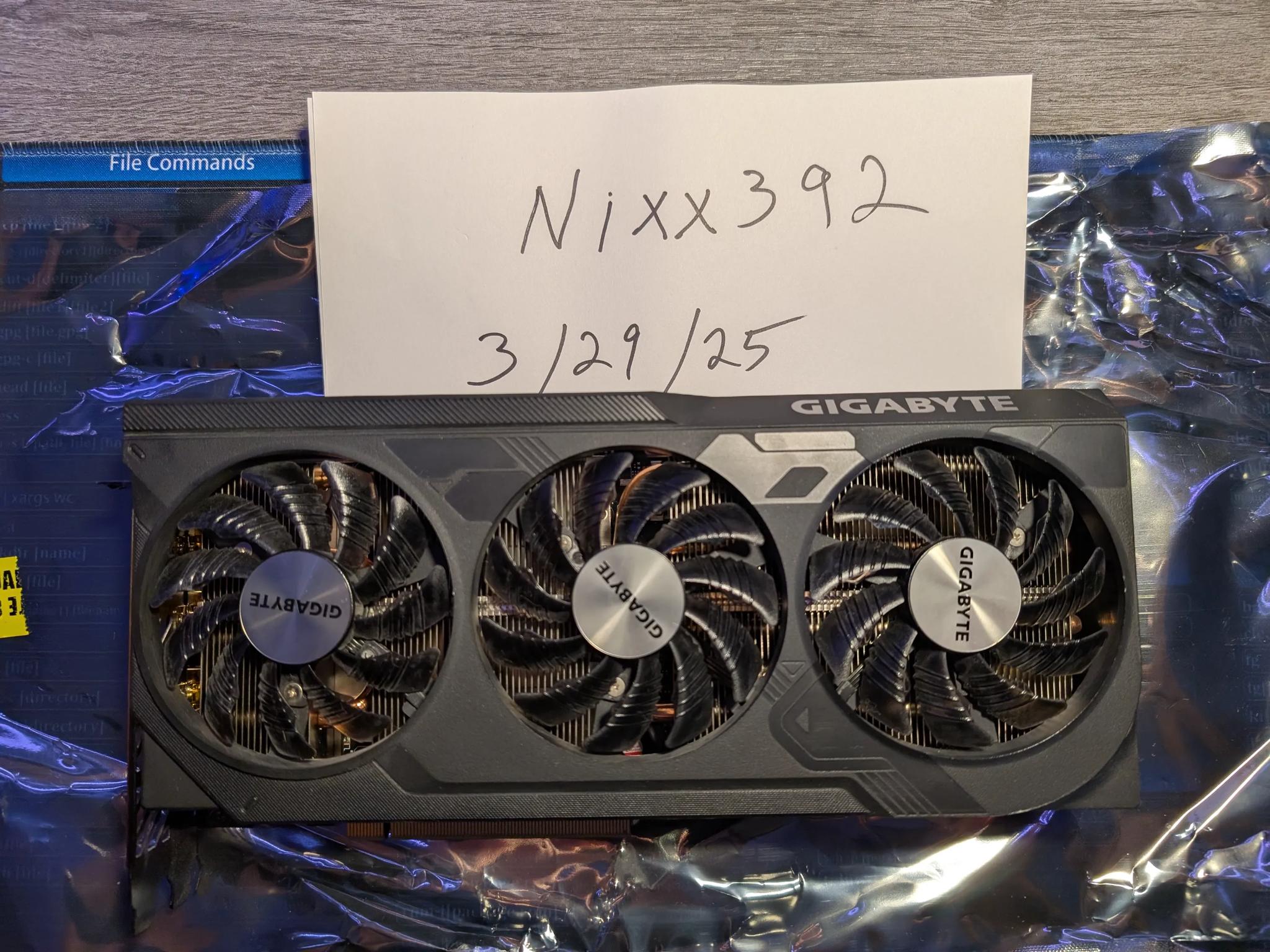 Gigabyte Nvidia RTX 4070 super windforce OC