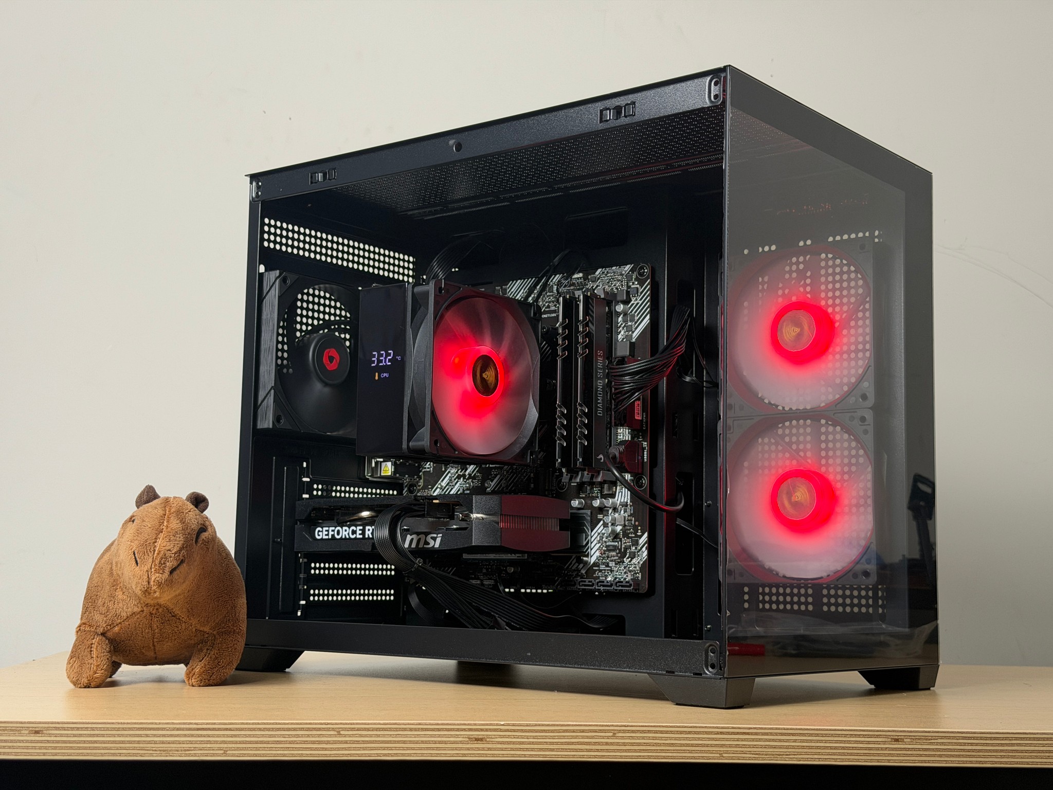 ♠️ Black Gaming PC ♠️ RTX 5050 ( = 4060) | Ryzen 5 5500 | 16gb RGB RAM | 1TB SSD - WiFi, BlueTooth