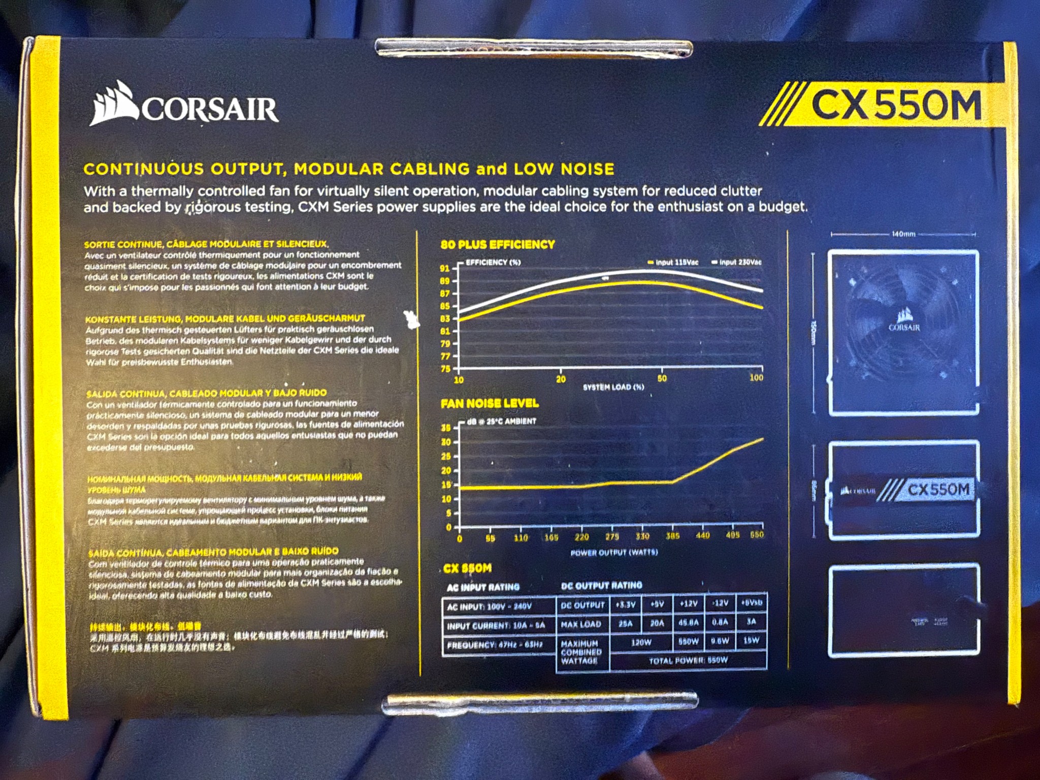Corsair CX 550