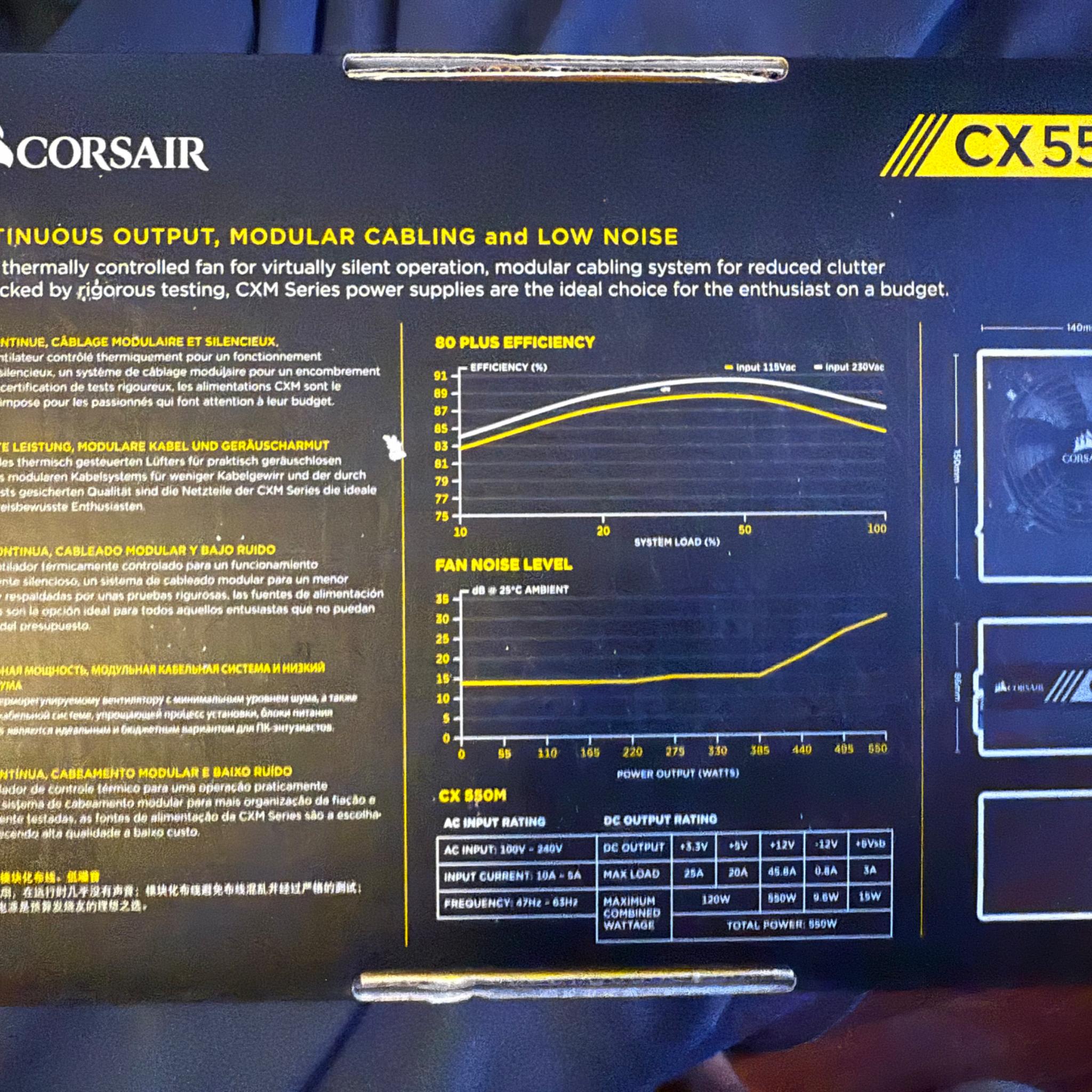 Corsair CX 550