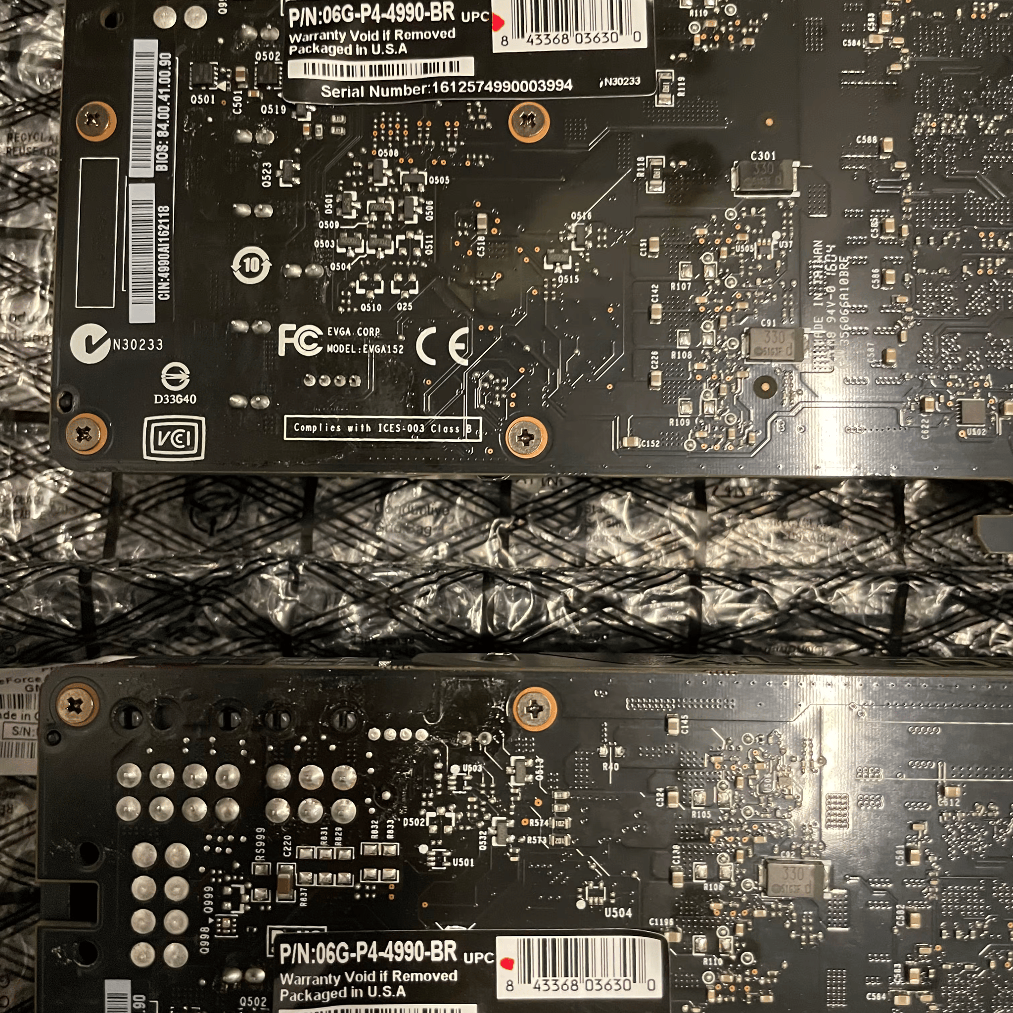 EVGA Geforce GTX 980Ti 6GB GDDR5, Blower, 4qty