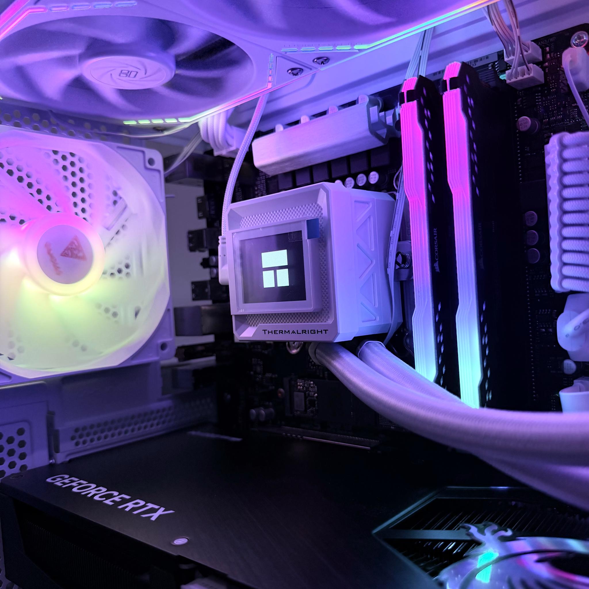 ❄️"Crystal Nova"❄️| 1440p Gaming | RTX 5070 | Intel i9 12900KF | 32B Ram | 2tb Storage | WiFi