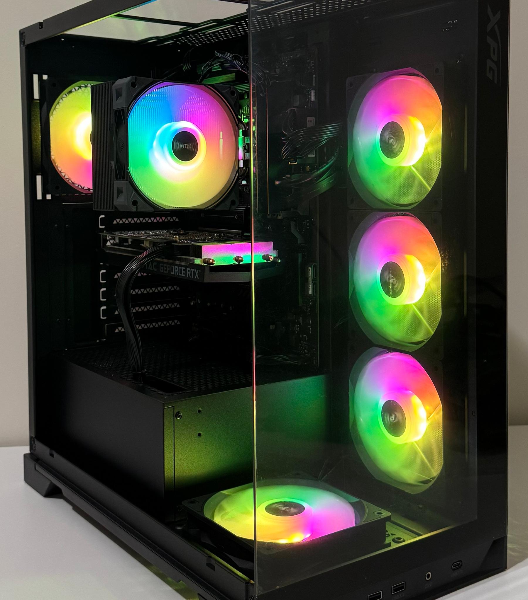 AMD X3D Ryzen 5 7500X3D 32GB DDR5 RAM 1TB NVMe SSD GeForce RTX 3060 12GB ASUS B650E-E TUF Gaming PC