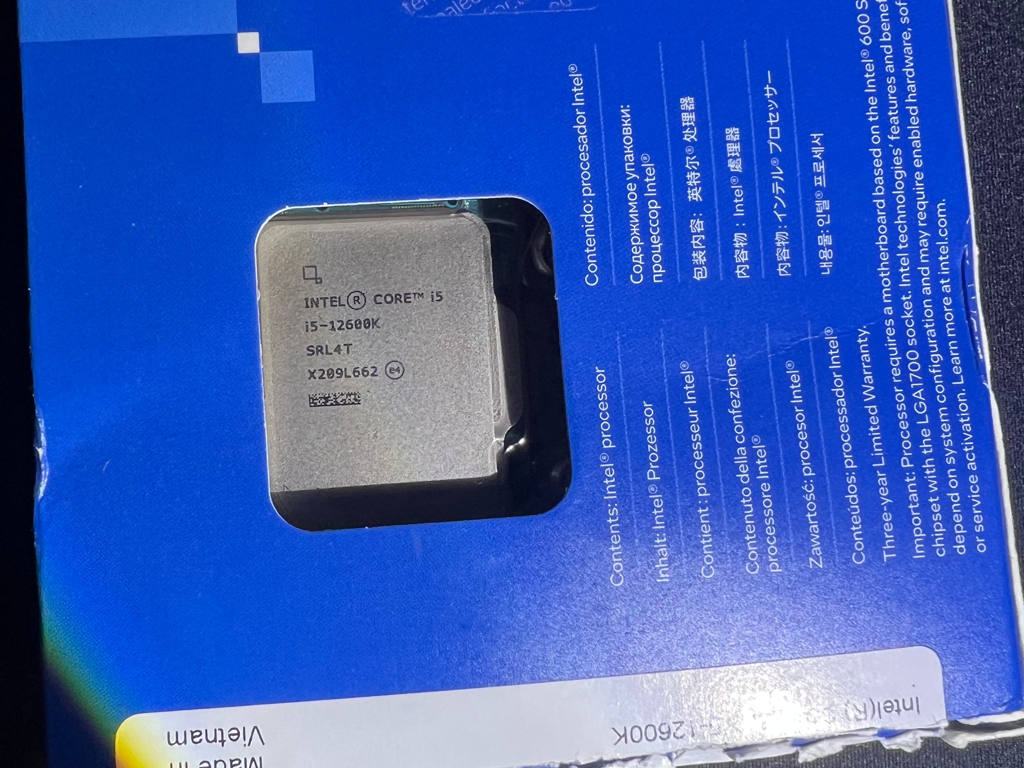 Intel Core i5-12600K