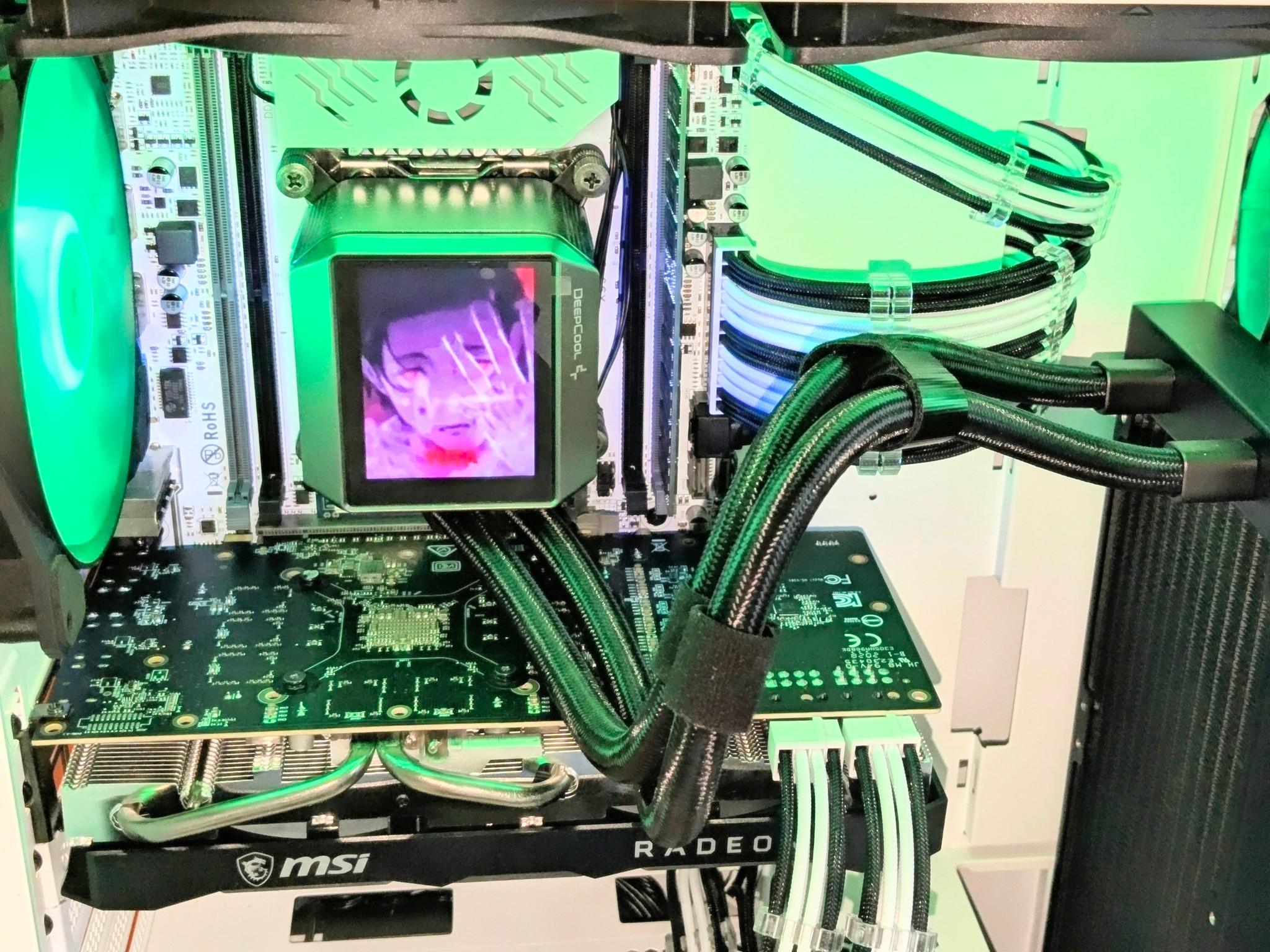 Yuta🇯🇵🔥⚪ Liquid-Cooled💦@1080p Beast⚪RX 5700XT⚪16GB RAM⚪LCD🖥️⚪1TB SSD/HDD⚪ Wi-Fi⚪Windows 11 Pro✅