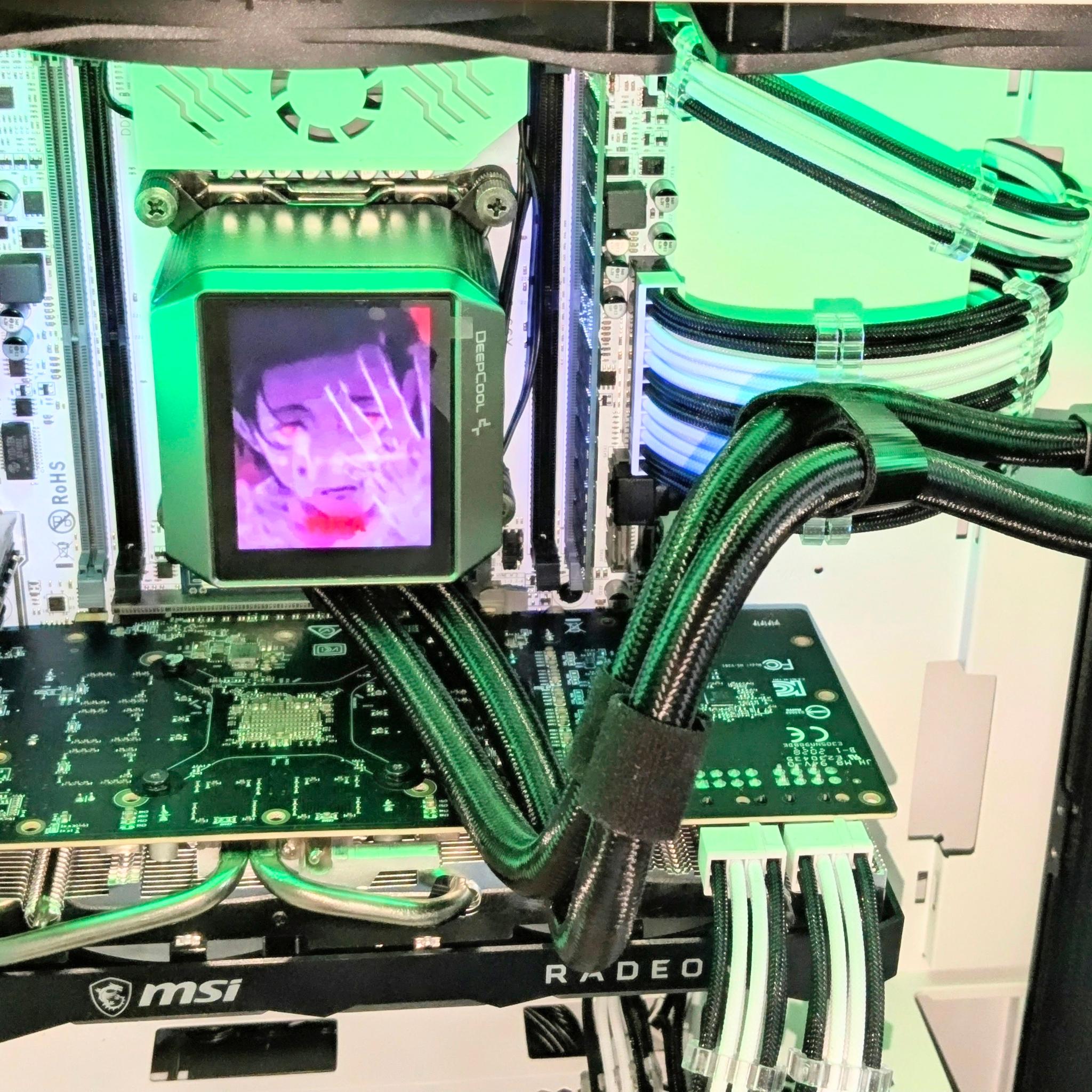 Yuta🇯🇵🔥⚪ Liquid-Cooled💦@1080p Beast⚪RX 5700XT⚪16GB RAM⚪LCD🖥️⚪1TB SSD/HDD⚪ Wi-Fi⚪Windows 11 Pro✅