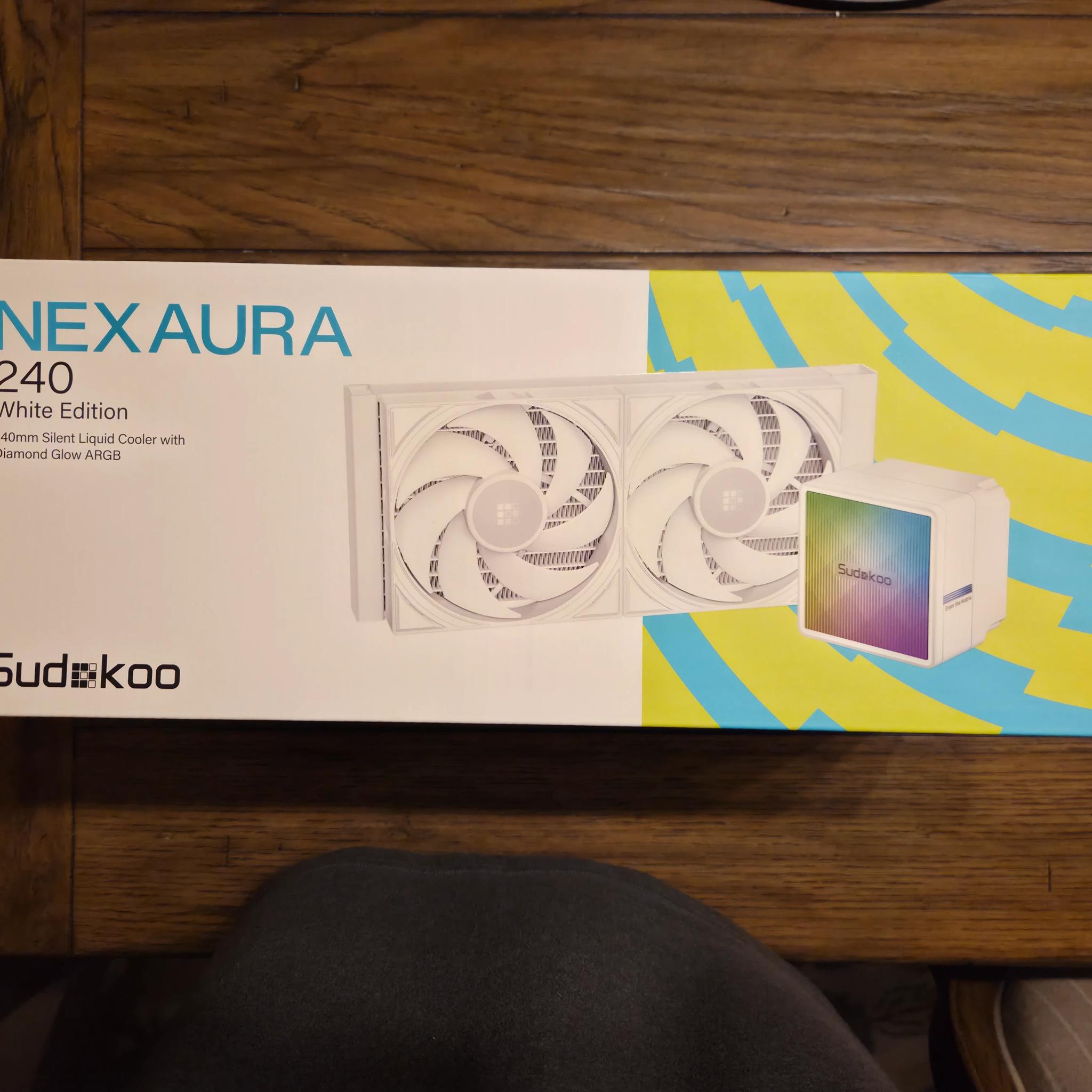 SUDOKOO NEXAURA 240 White Liquid CPU Cooler! *$50 less than Amazon!*
