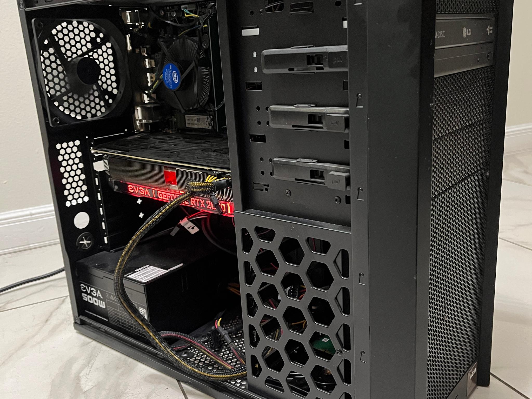 NVIDIA RTX 2070, Intel i7-7700, 16GB RAM, 3.1TB Storage - Gaming PC w/Wi-Fi, BT