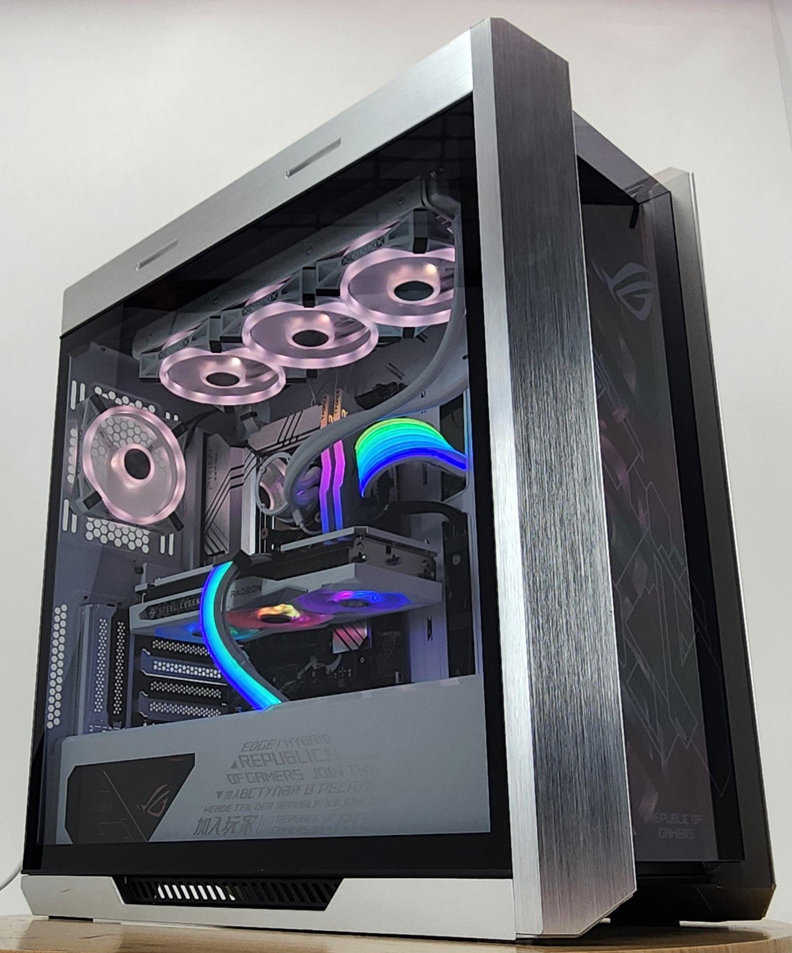 Gaming PC i9-14900K 32GB RAM 1TB SSD RX 7600 XT 16GB Windows 11 Computer