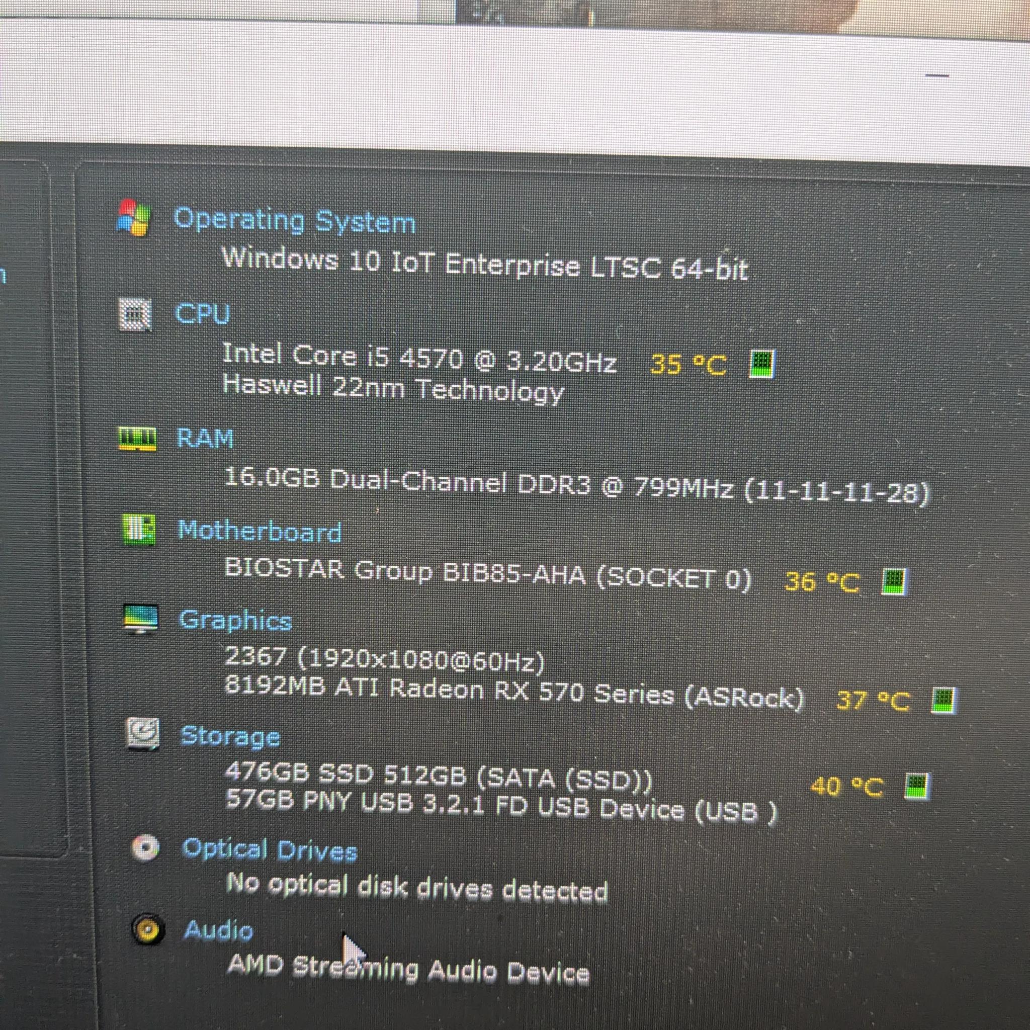90 FPS Fortnite | 180 Day Warranty | i5-4570 , 16GB RAM, 480GB SSD, RX 570 8GB, RGB, Wifi
