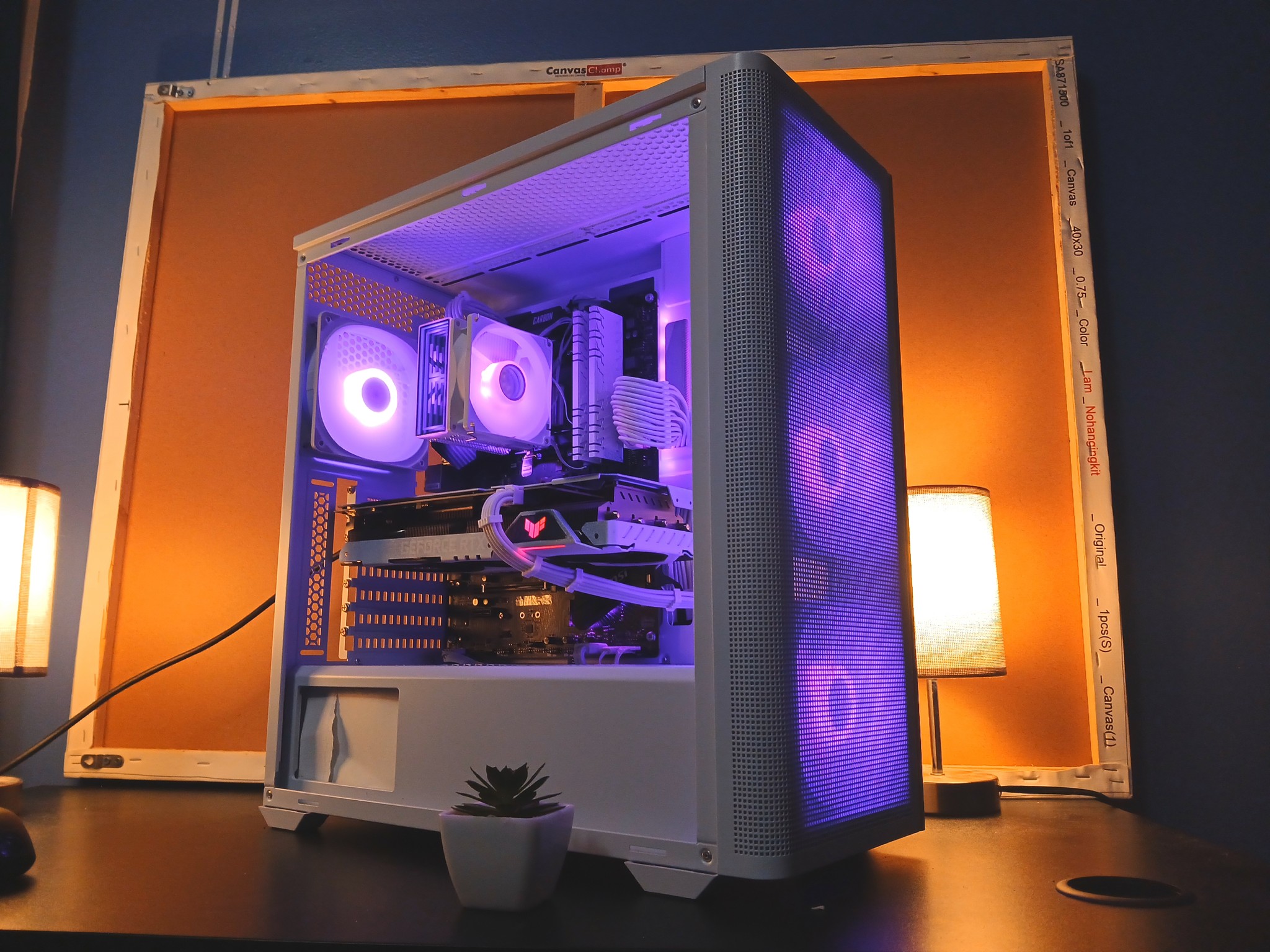 3060ti+Ryzen 7 |16GB DDR4 RAM|WINDOWS 11 PRO| WIFI+BT|2.2T Total Storage