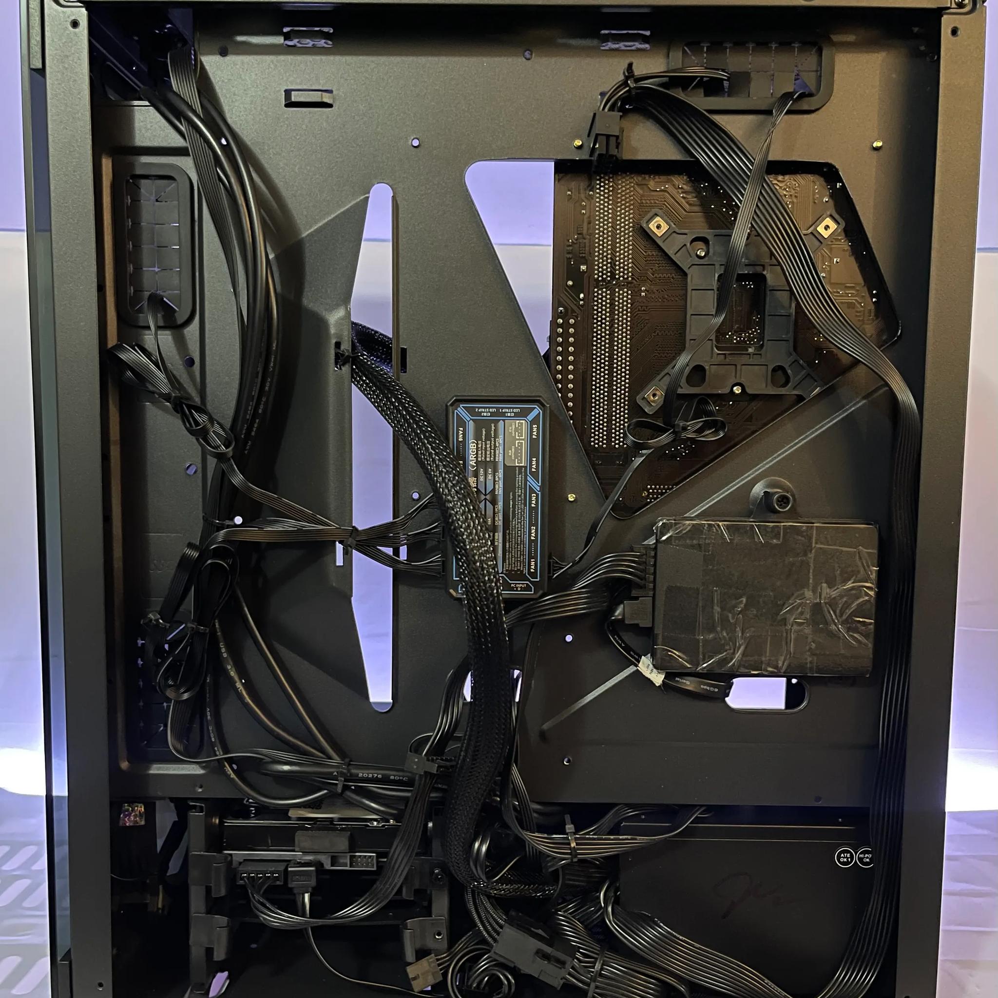 RGB i7 Gaming PC (i7-4770, 16GB RAM, RX 570 8GB, 512GB SSD/1TB HDD)