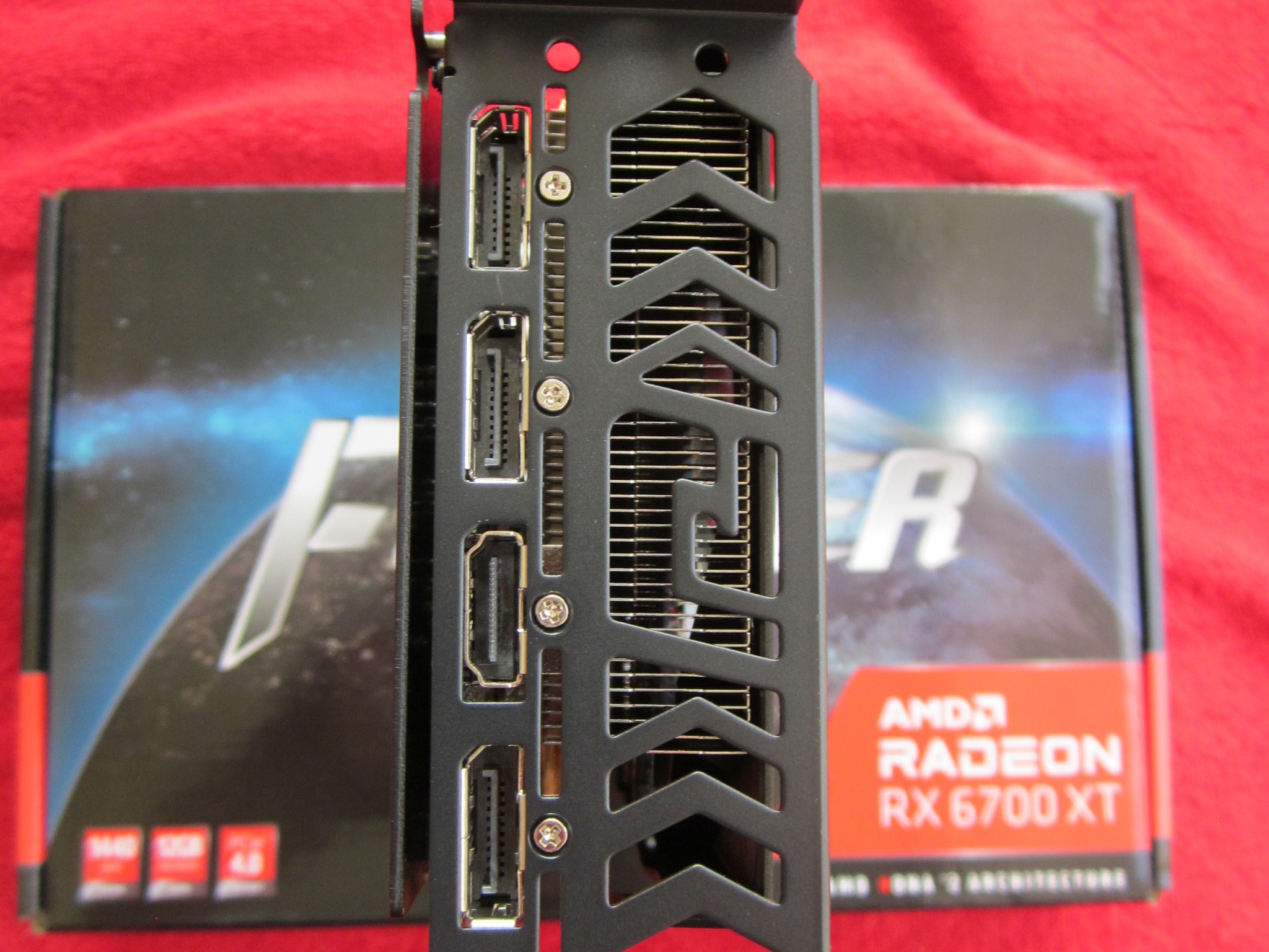 PowerColor Fighter RX 6700 XT 12GB GDDR6 Graphics Card AXRX PCI Express 4.0