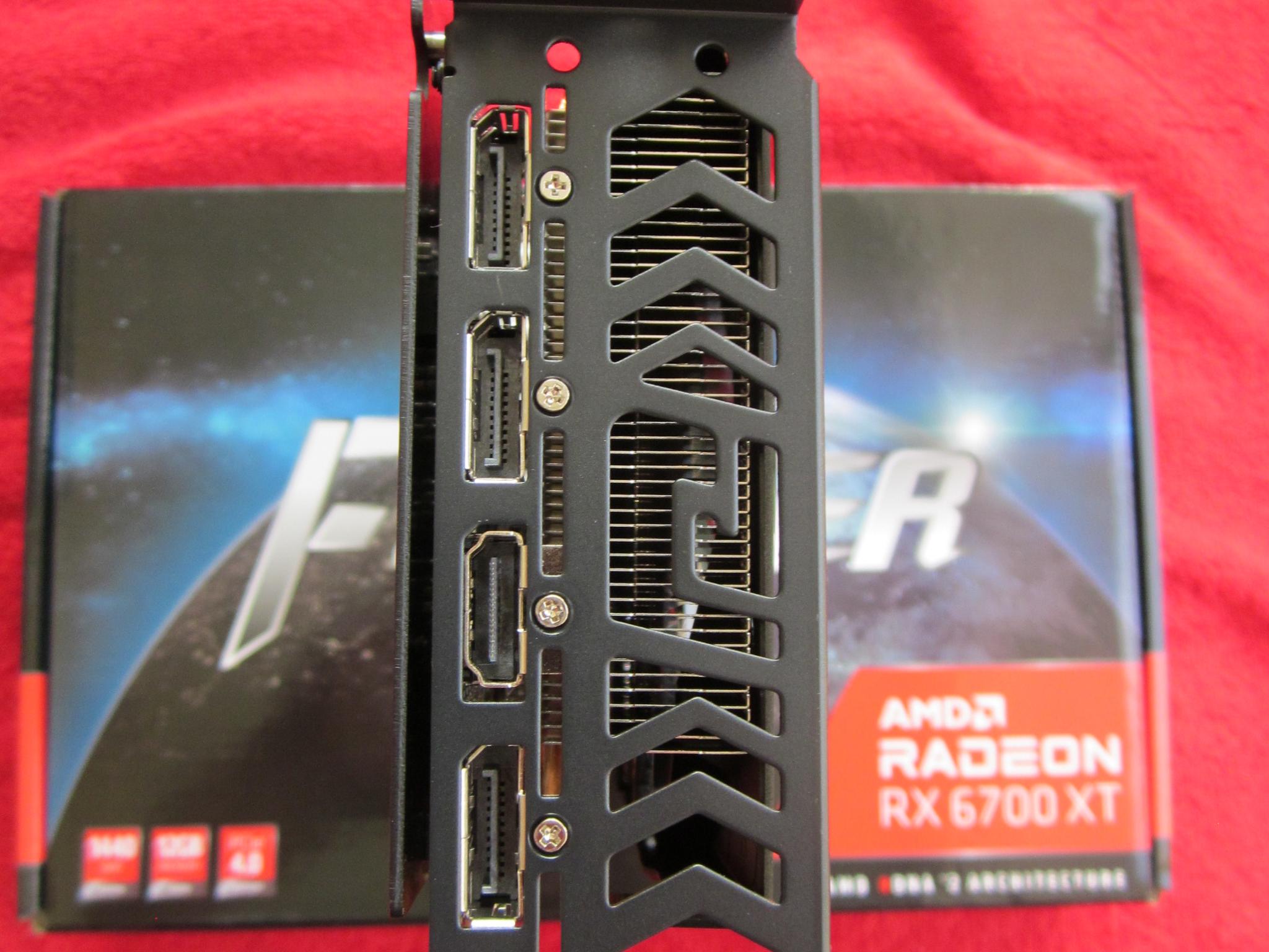 PowerColor Fighter RX 6700 XT 12GB GDDR6 Graphics Card AXRX PCI Express 4.0